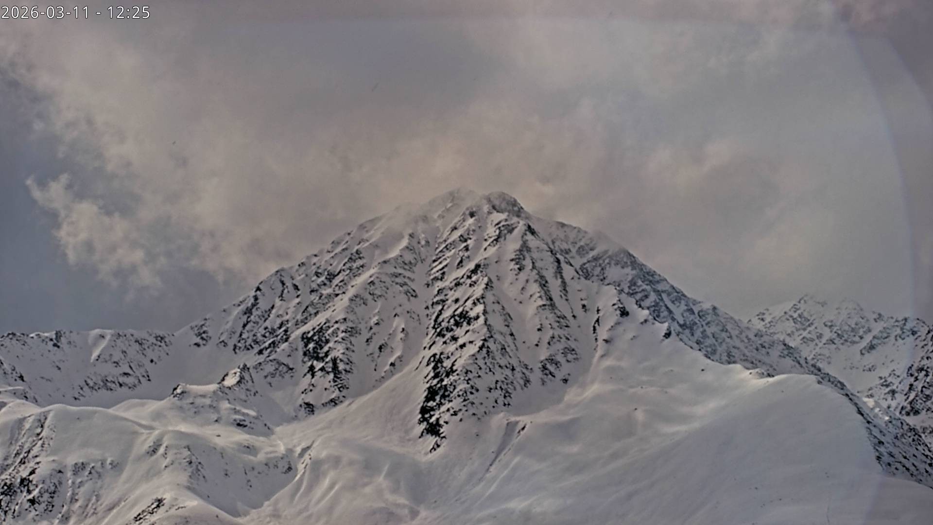 Archived image Webcam View towards Rosskogel, Oberperfuss (Tyrol)