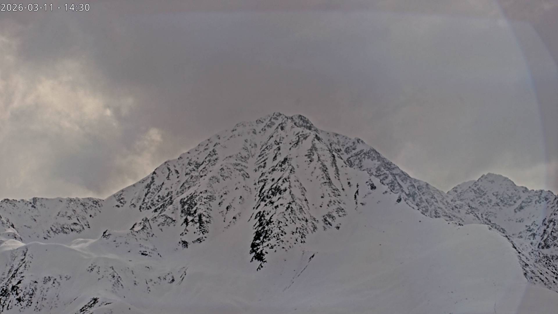 Archived image Webcam View towards Rosskogel, Oberperfuss (Tyrol)