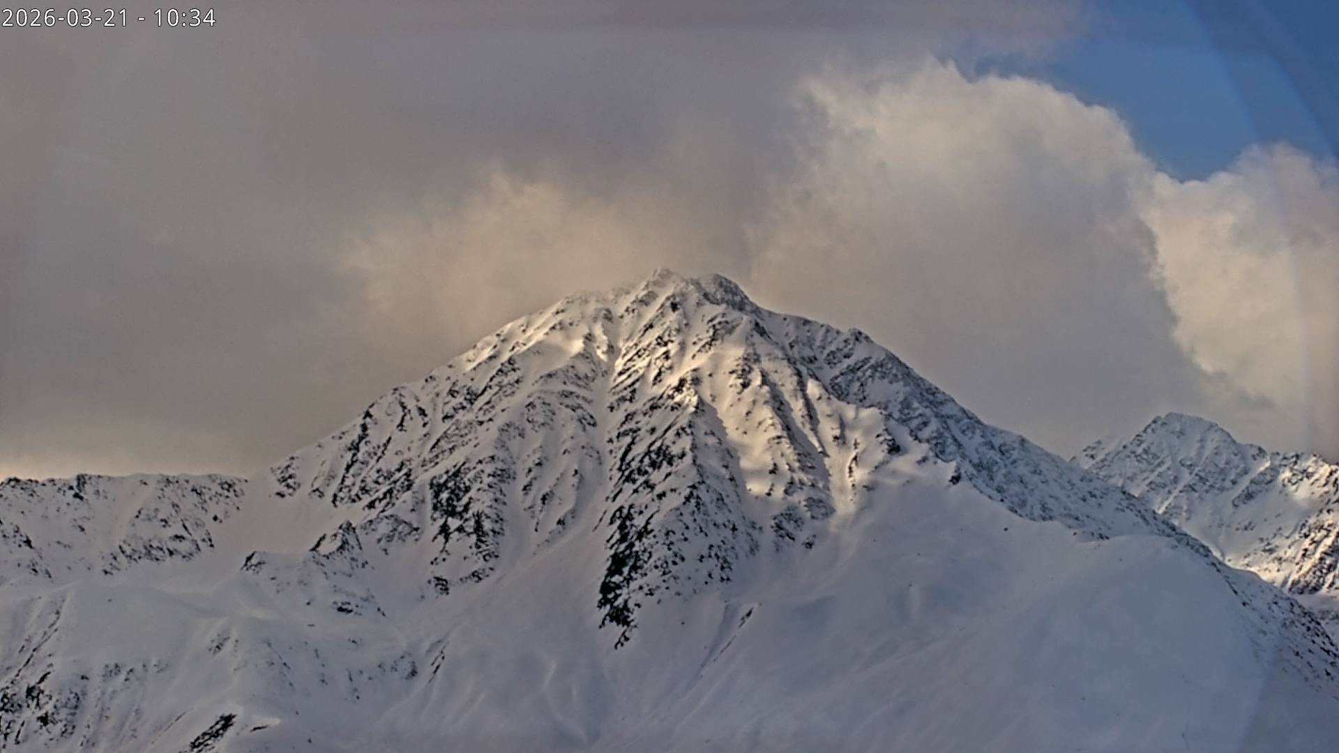 Archiv Foto Webcam Sicht auf Rosskogel in Oberperfuss, Tirol