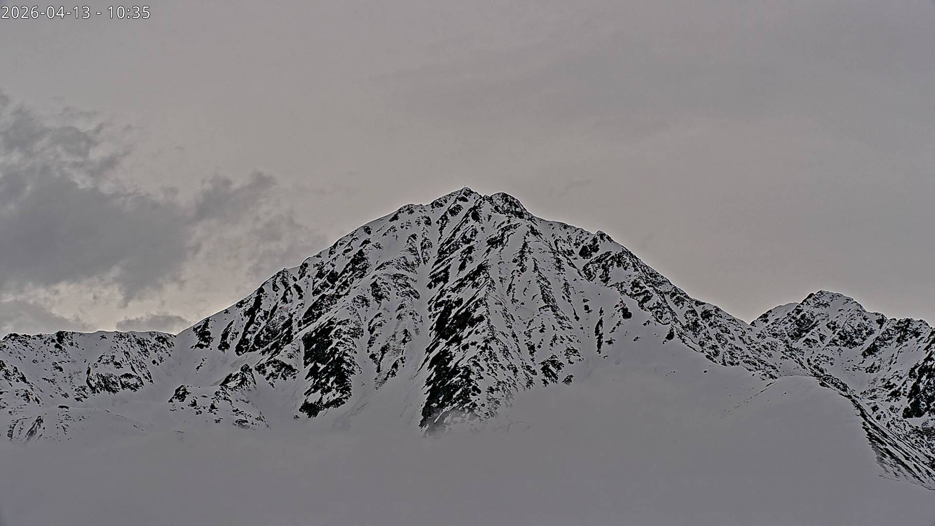 Archiv Foto Webcam Sicht auf Rosskogel in Oberperfuss, Tirol