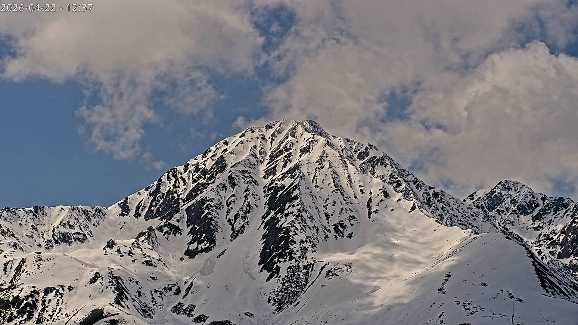 Archiv Foto Webcam Sicht auf Rosskogel in Oberperfuss, Tirol