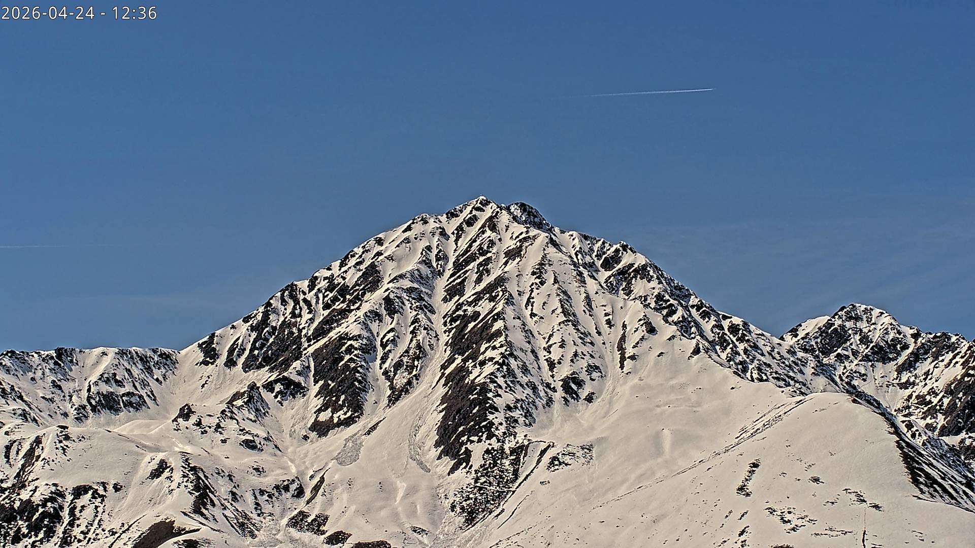 Archiv Foto Webcam Sicht auf Rosskogel in Oberperfuss, Tirol
