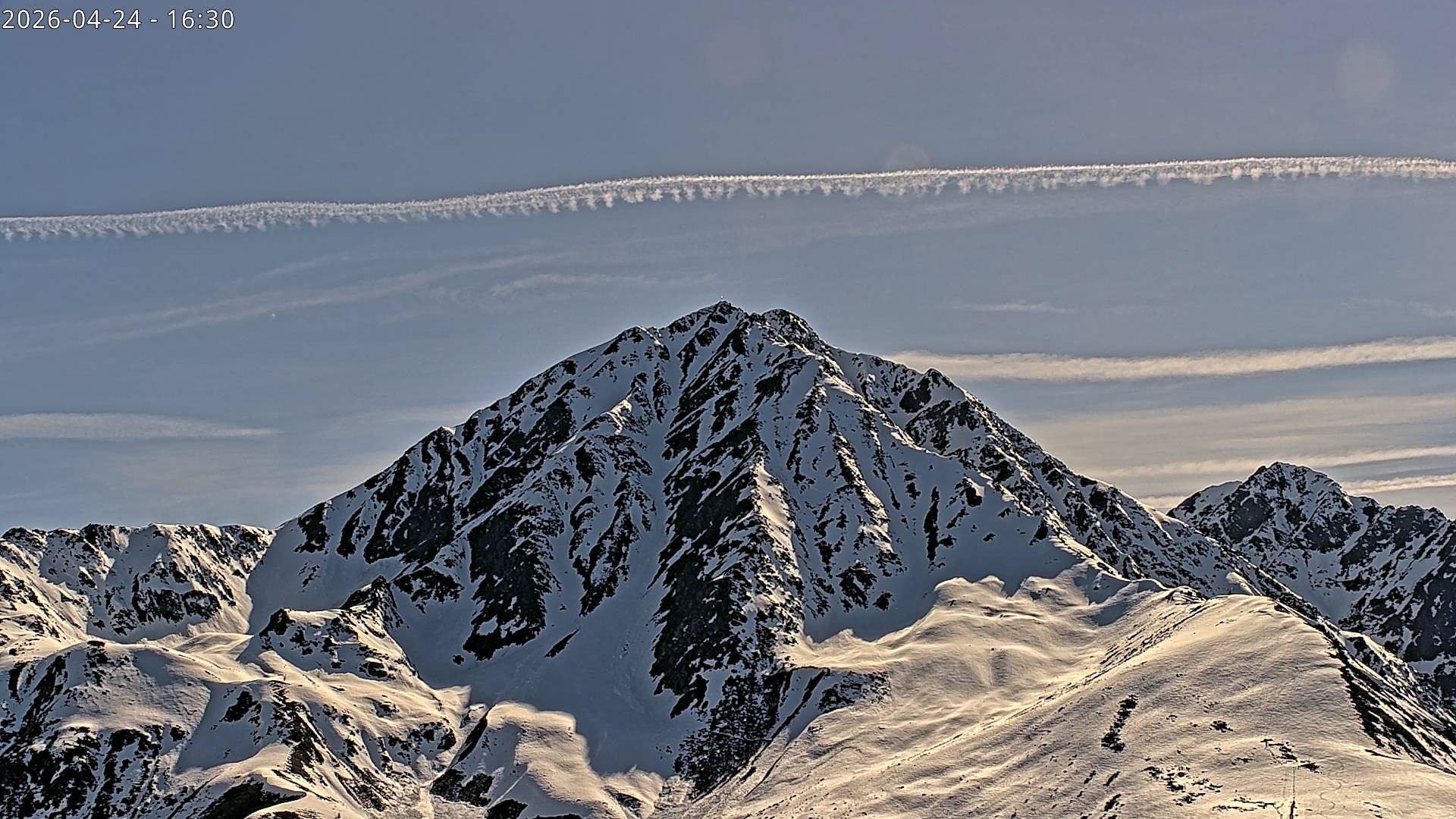 Archiv Foto Webcam Sicht auf Rosskogel in Oberperfuss, Tirol