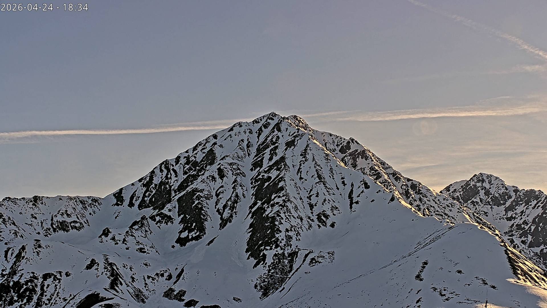 Archiv Foto Webcam Sicht auf Rosskogel in Oberperfuss, Tirol