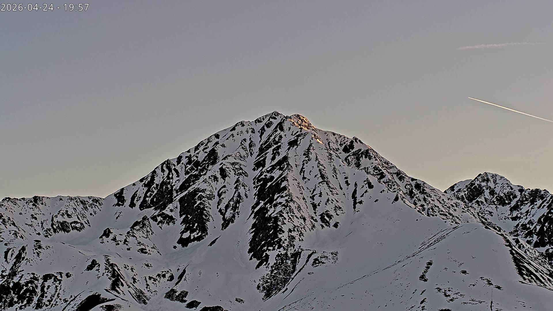 Archiv Foto Webcam Sicht auf Rosskogel in Oberperfuss, Tirol