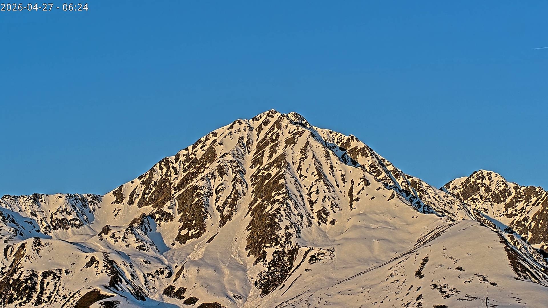 Archiv Foto Webcam Sicht auf Rosskogel in Oberperfuss, Tirol