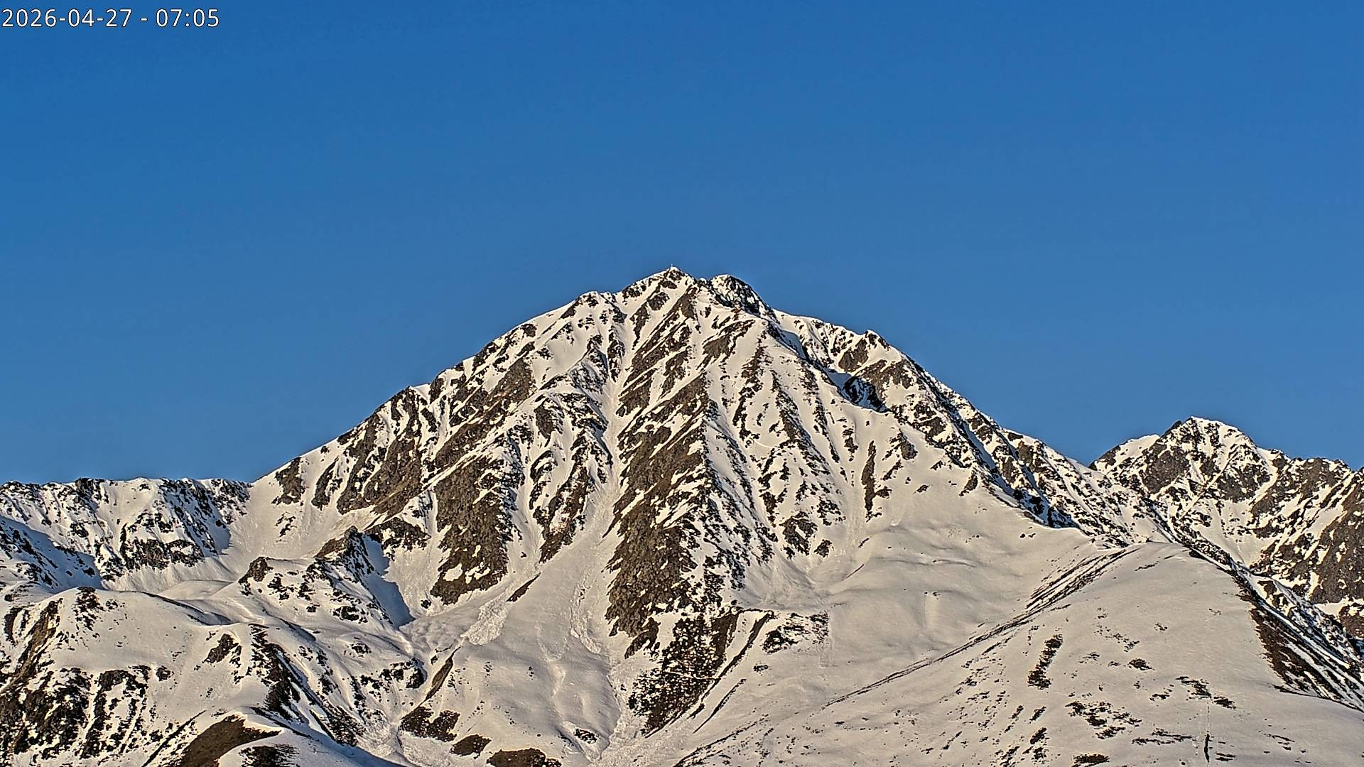 Archiv Foto Webcam Sicht auf Rosskogel in Oberperfuss, Tirol