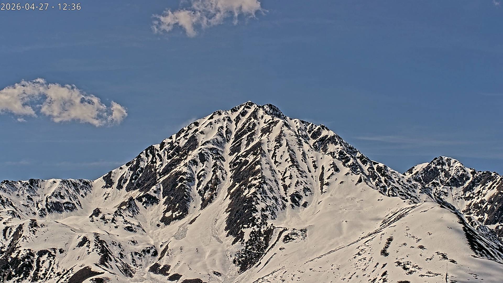 Archiv Foto Webcam Sicht auf Rosskogel in Oberperfuss, Tirol