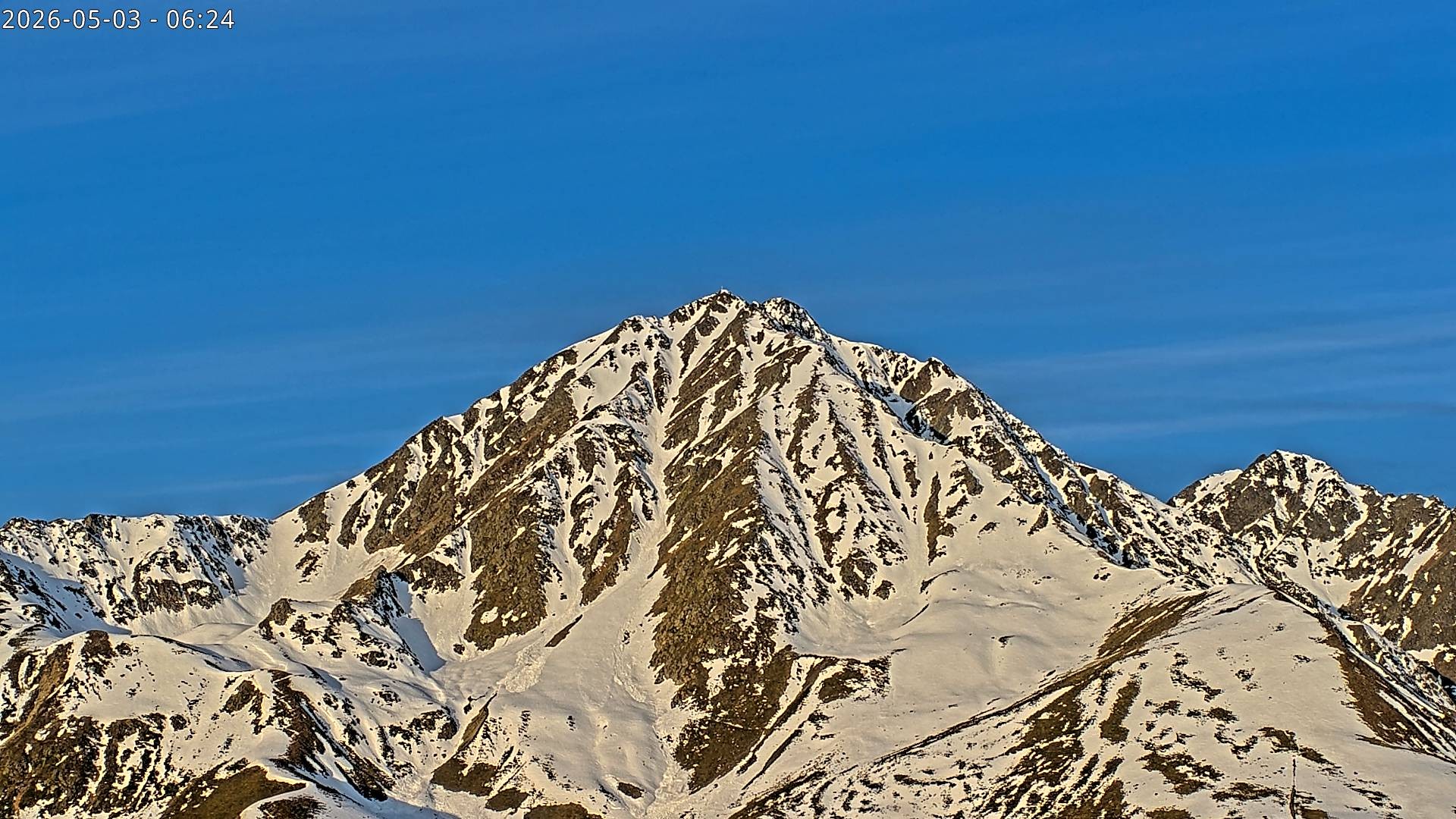 Archiv Foto Webcam Sicht auf Rosskogel in Oberperfuss, Tirol