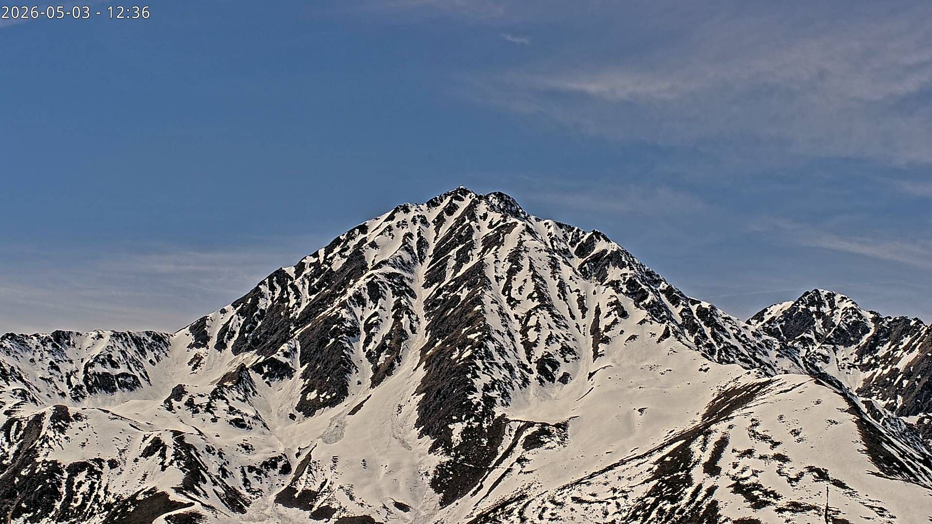 Archiv Foto Webcam Sicht auf Rosskogel in Oberperfuss, Tirol