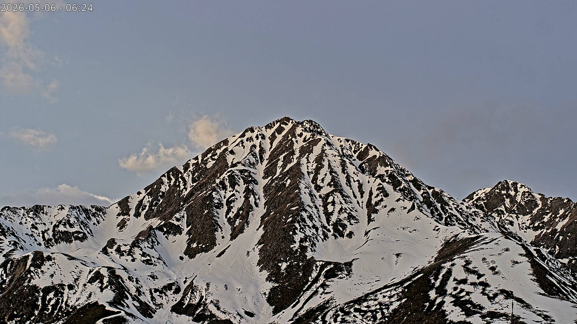 Archived image Webcam View towards Rosskogel, Oberperfuss (Tyrol)