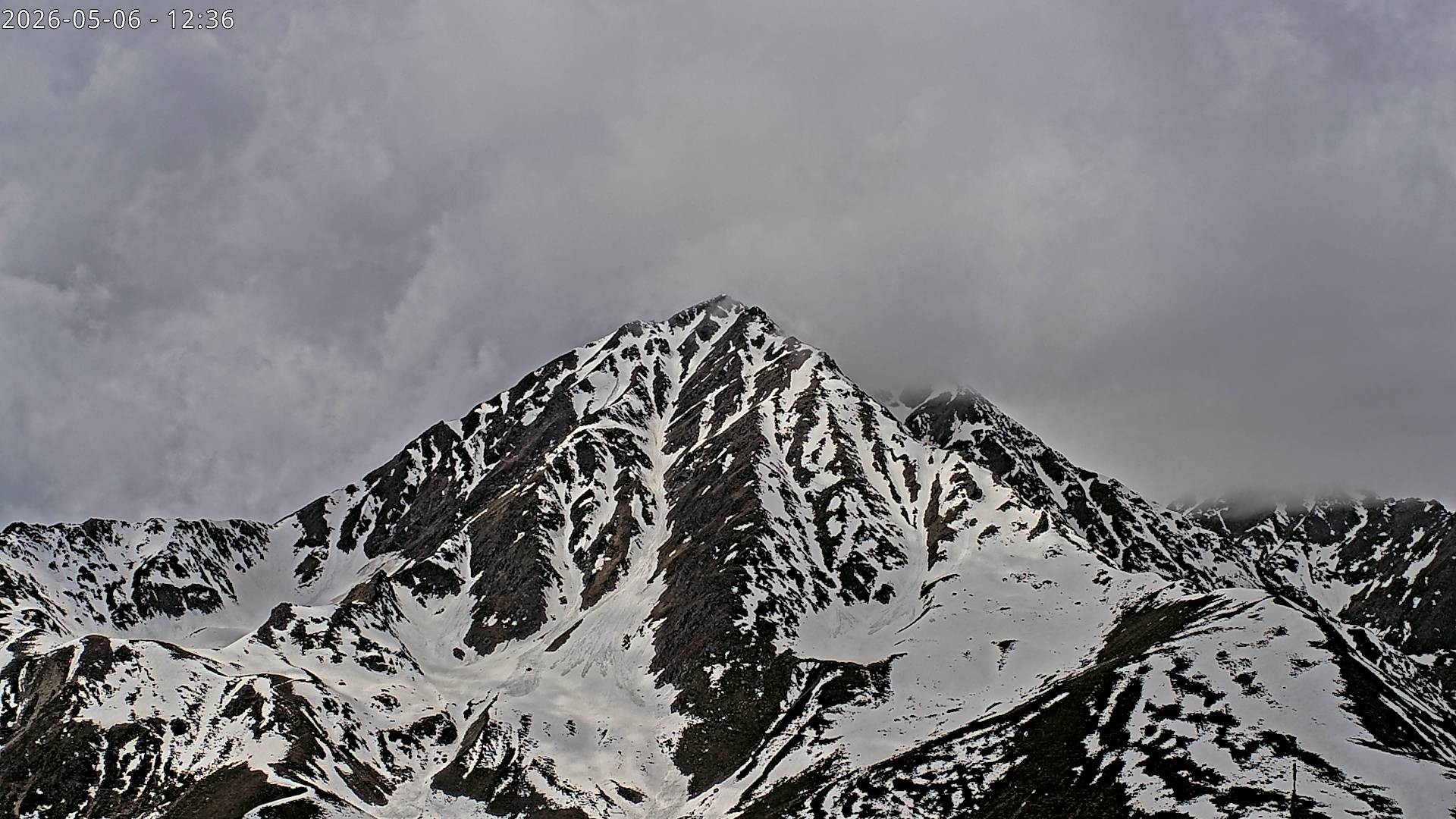 Archiv Foto Webcam Sicht auf Rosskogel in Oberperfuss, Tirol