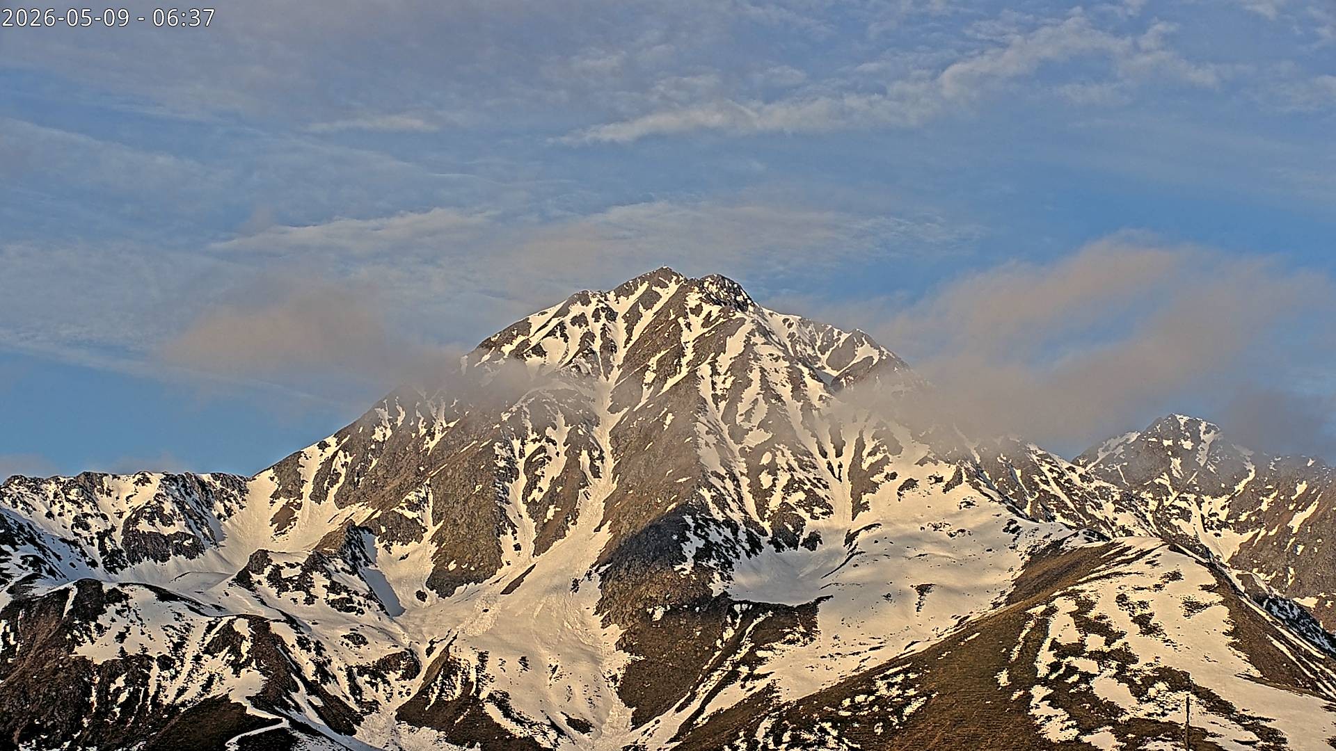 Archiv Foto Webcam Sicht auf Rosskogel in Oberperfuss, Tirol