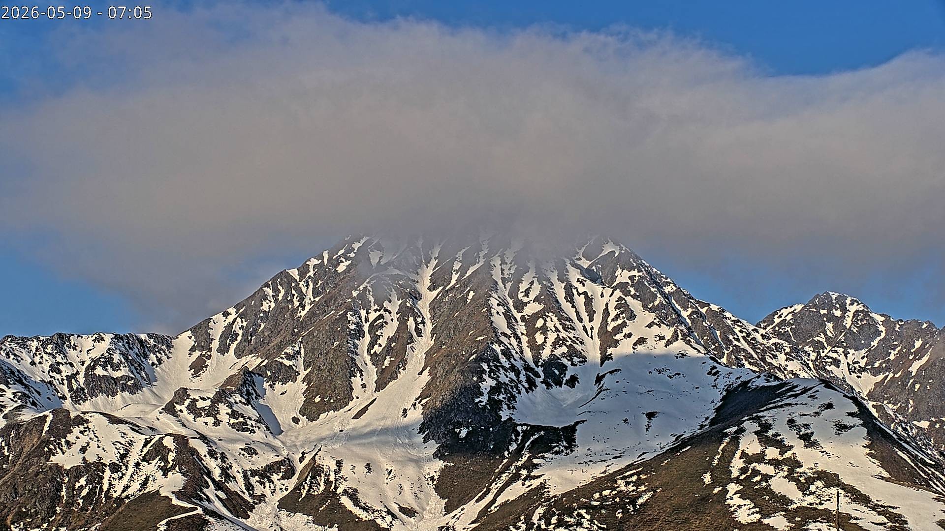 Archiv Foto Webcam Sicht auf Rosskogel in Oberperfuss, Tirol