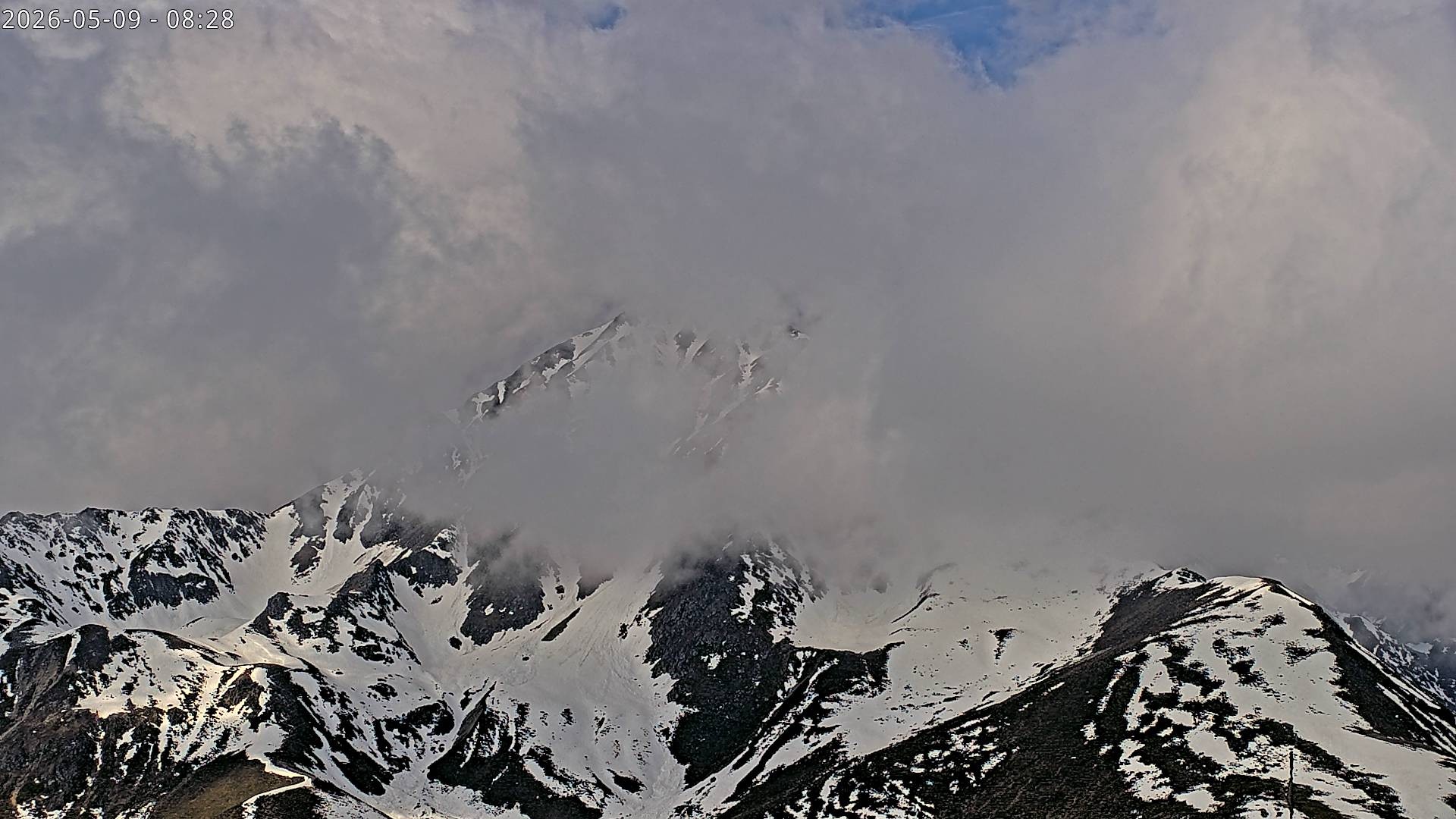 Archiv Foto Webcam Sicht auf Rosskogel in Oberperfuss, Tirol