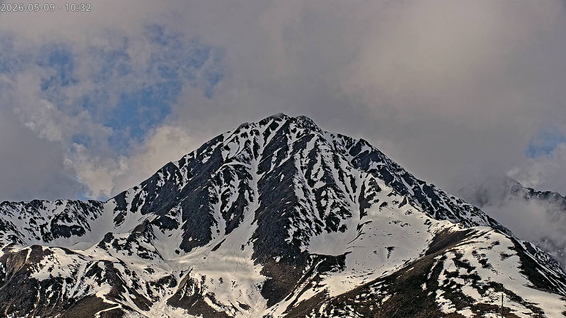 Archiv Foto Webcam Sicht auf Rosskogel in Oberperfuss, Tirol