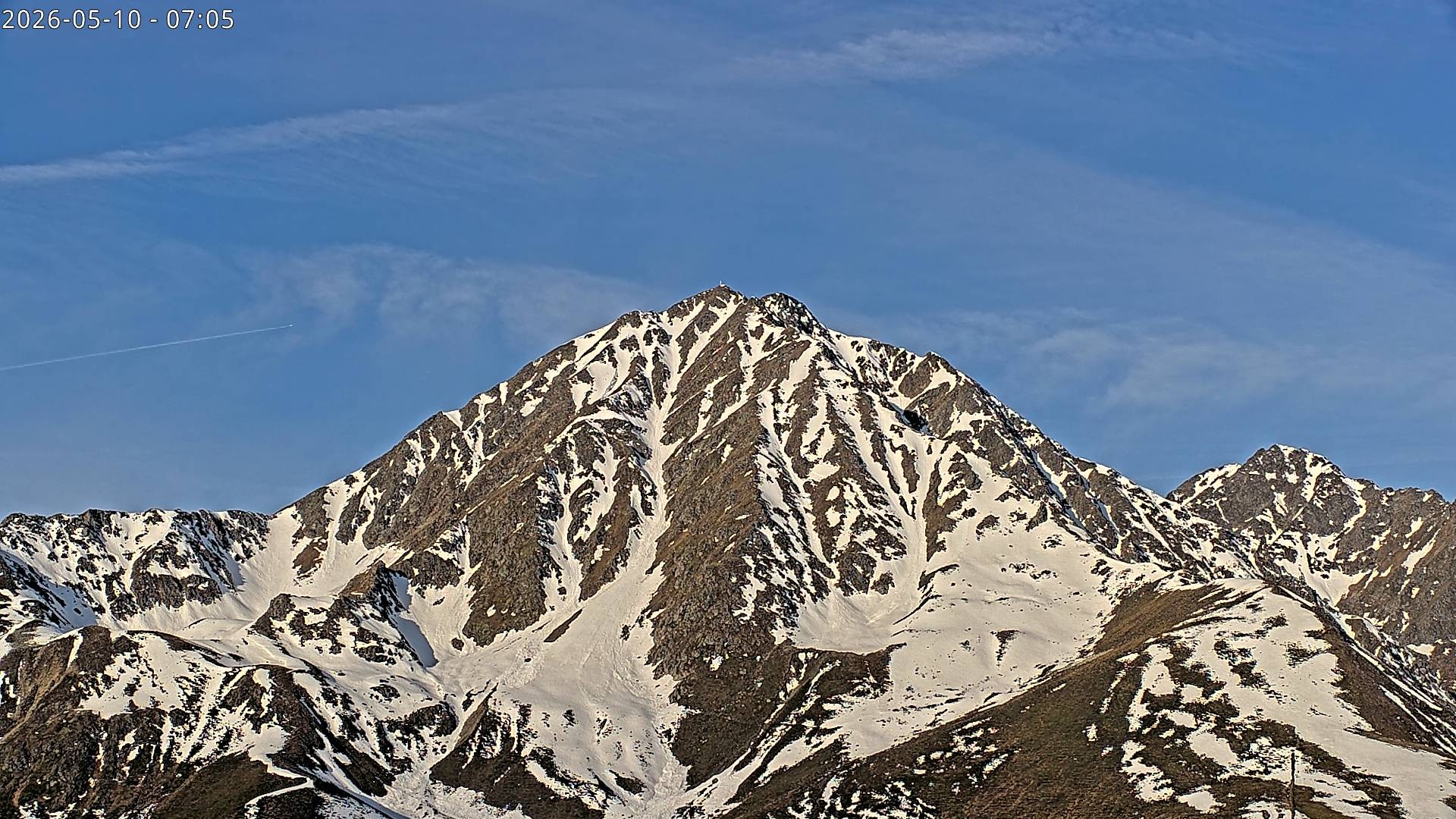 Archiv Foto Webcam Sicht auf Rosskogel in Oberperfuss, Tirol