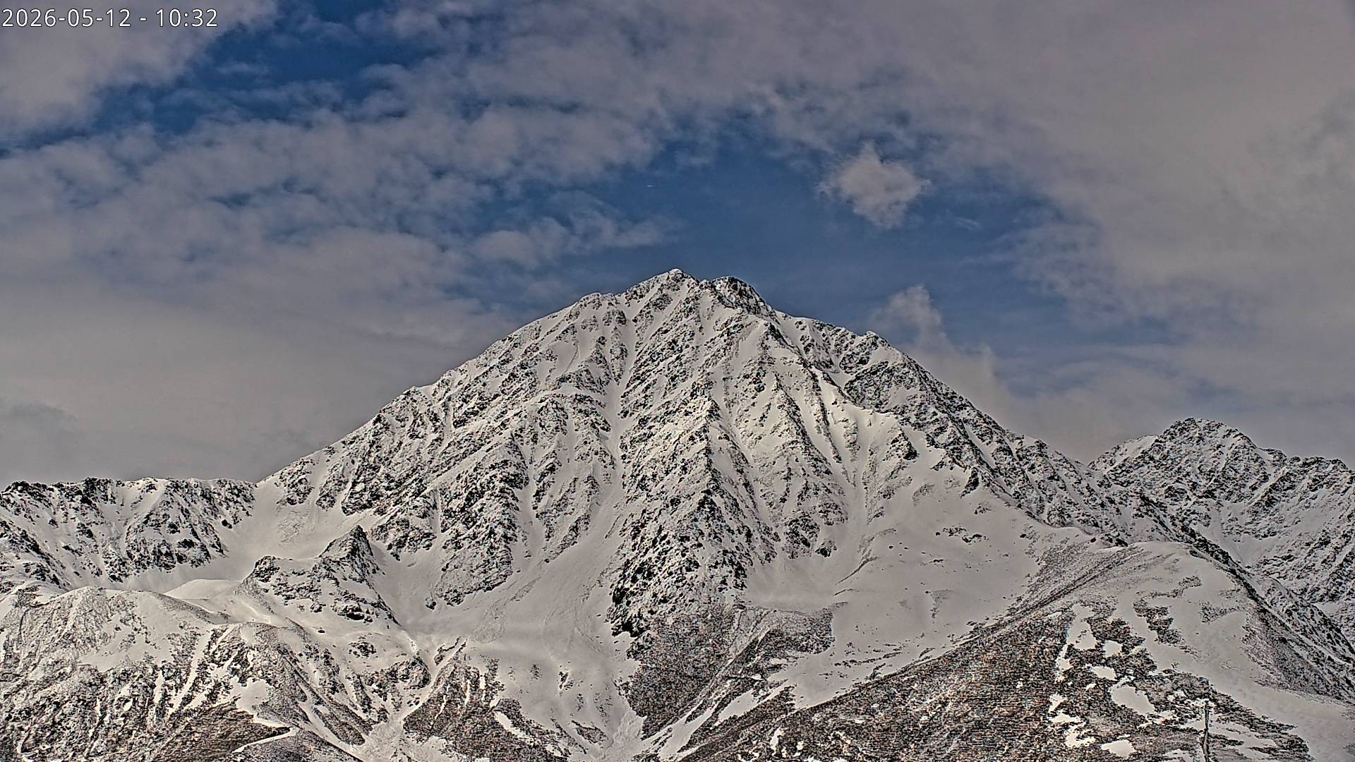 Archived image Webcam View towards Rosskogel, Oberperfuss (Tyrol)