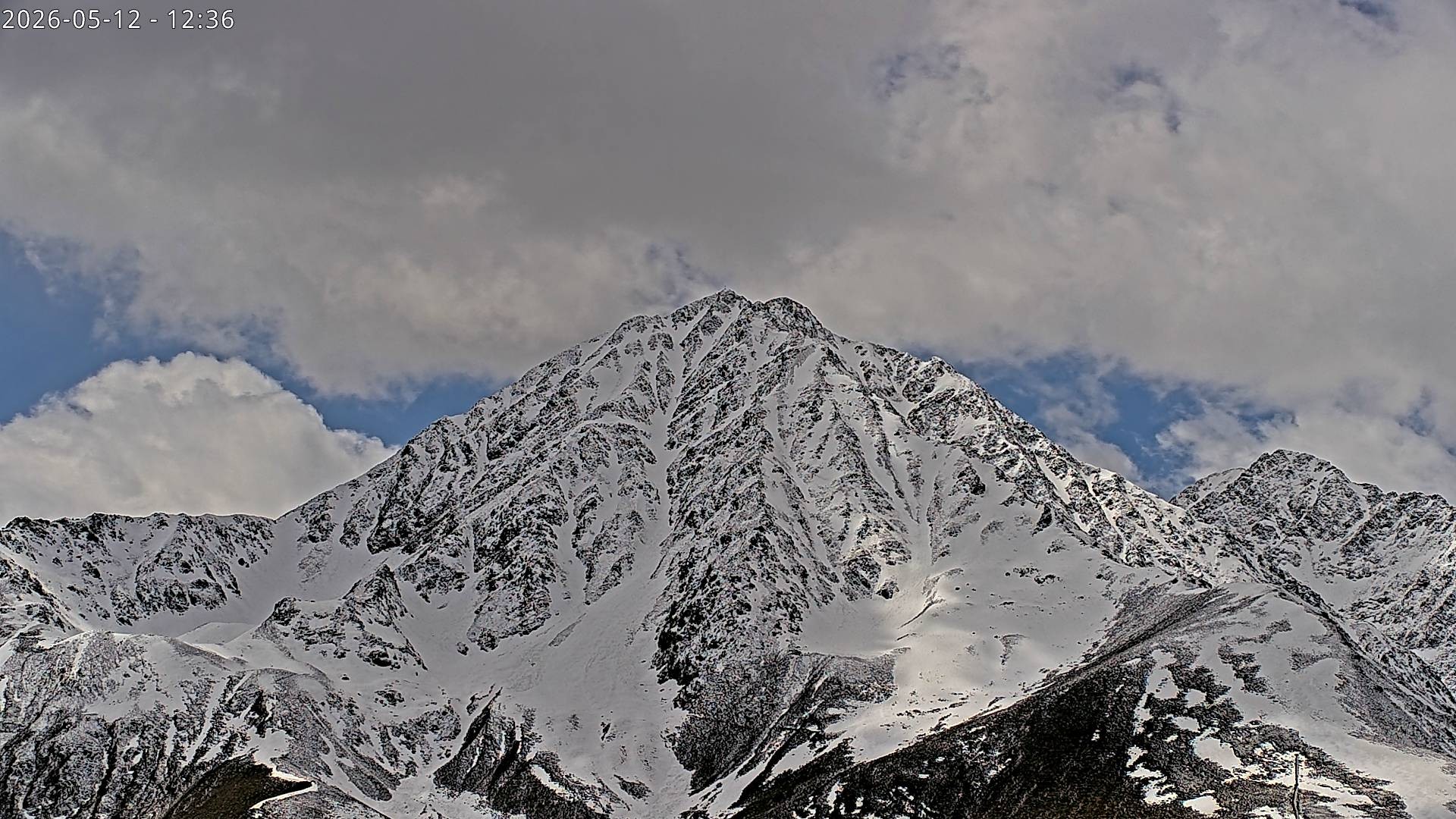 Archived image Webcam View towards Rosskogel, Oberperfuss (Tyrol)
