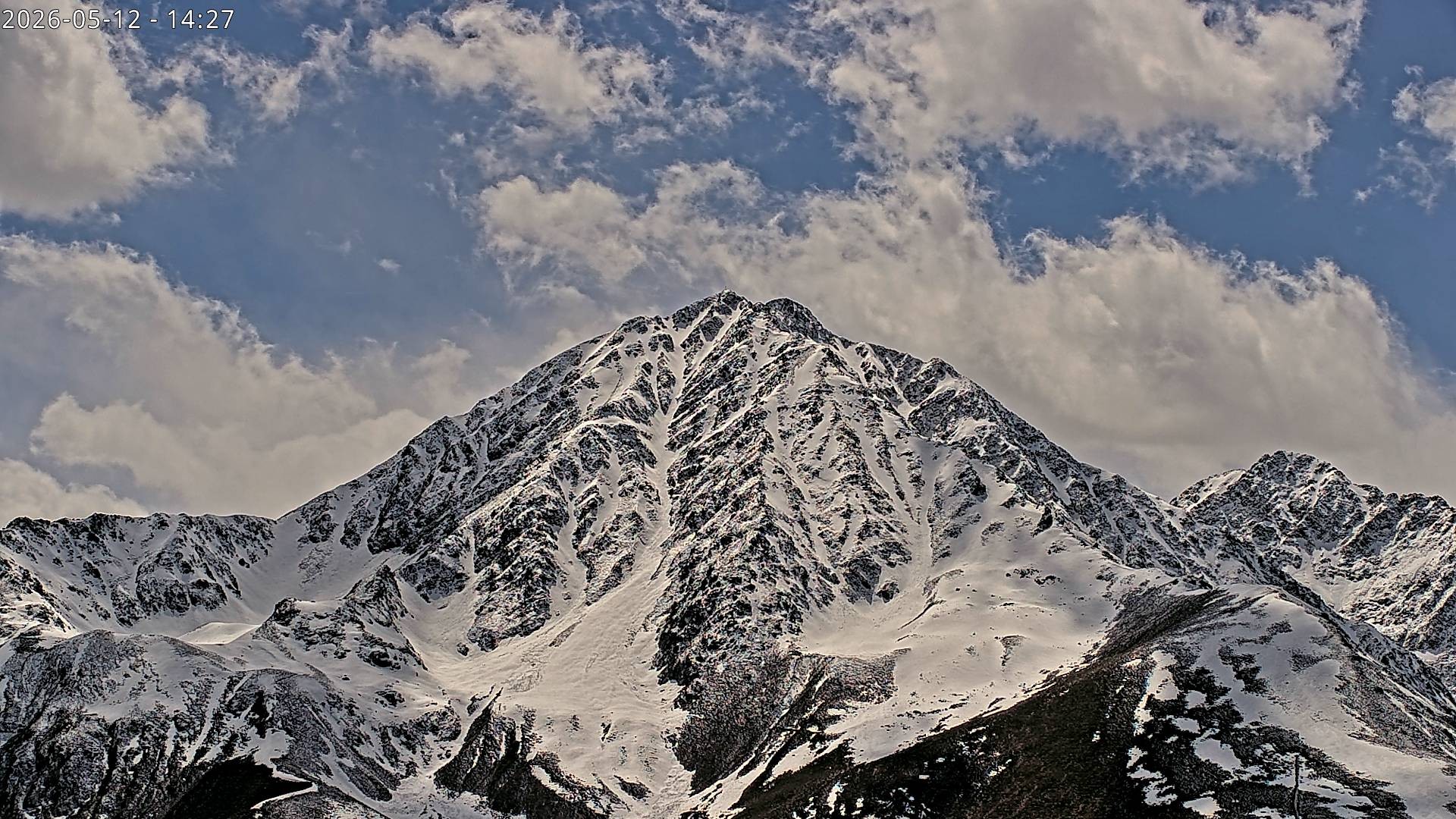 Archived image Webcam View towards Rosskogel, Oberperfuss (Tyrol)