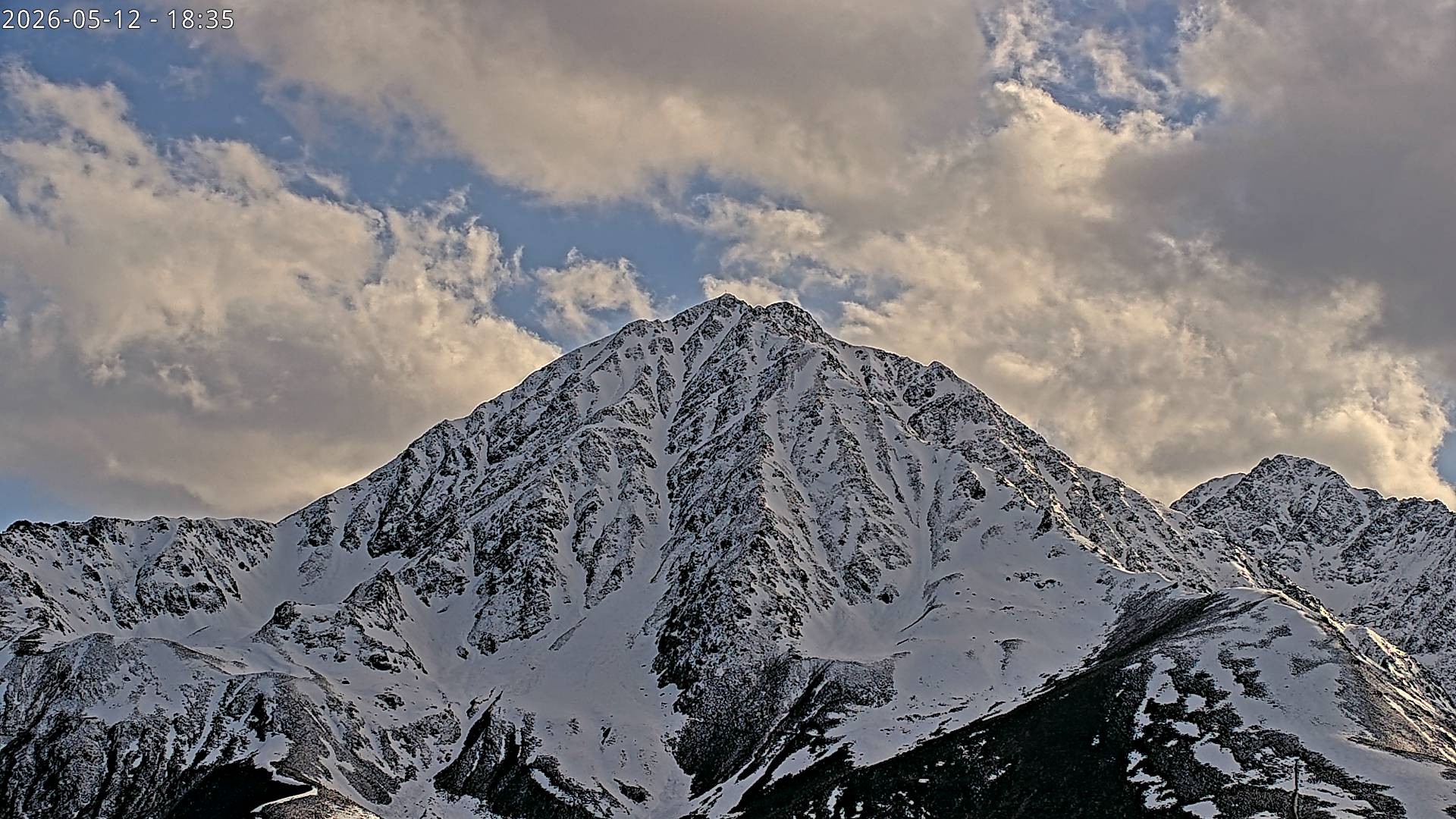Archived image Webcam View towards Rosskogel, Oberperfuss (Tyrol)