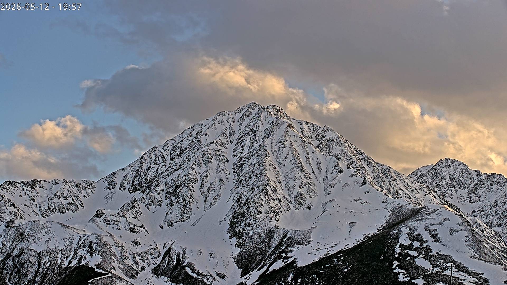Archived image Webcam View towards Rosskogel, Oberperfuss (Tyrol)