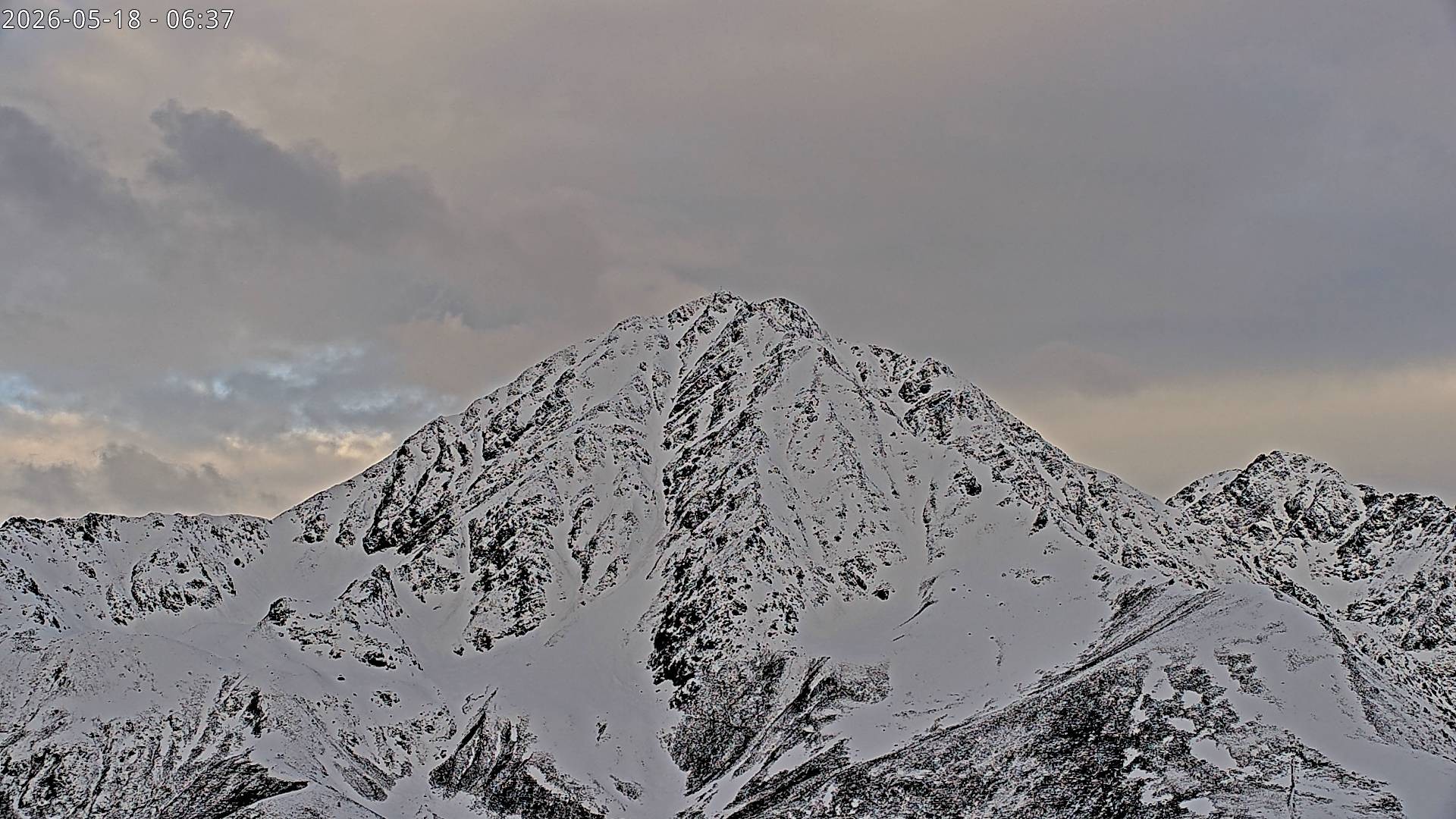 Archiv Foto Webcam Sicht auf Rosskogel in Oberperfuss, Tirol