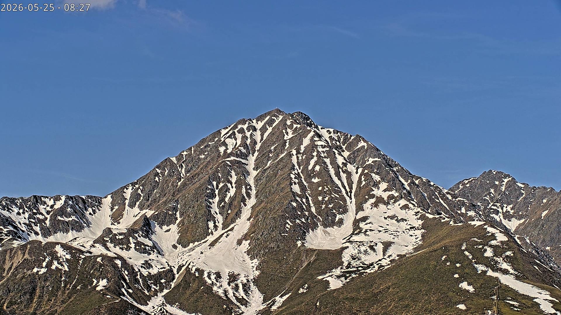 Archiv Foto Webcam Sicht auf Rosskogel in Oberperfuss, Tirol