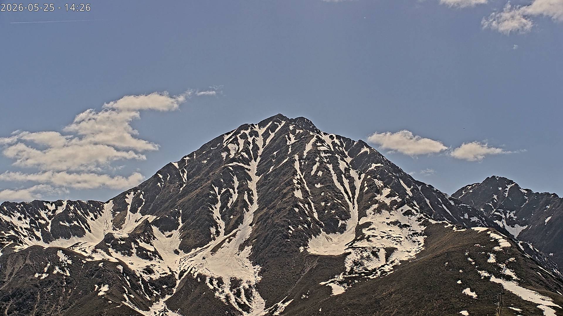 Archiv Foto Webcam Sicht auf Rosskogel in Oberperfuss, Tirol