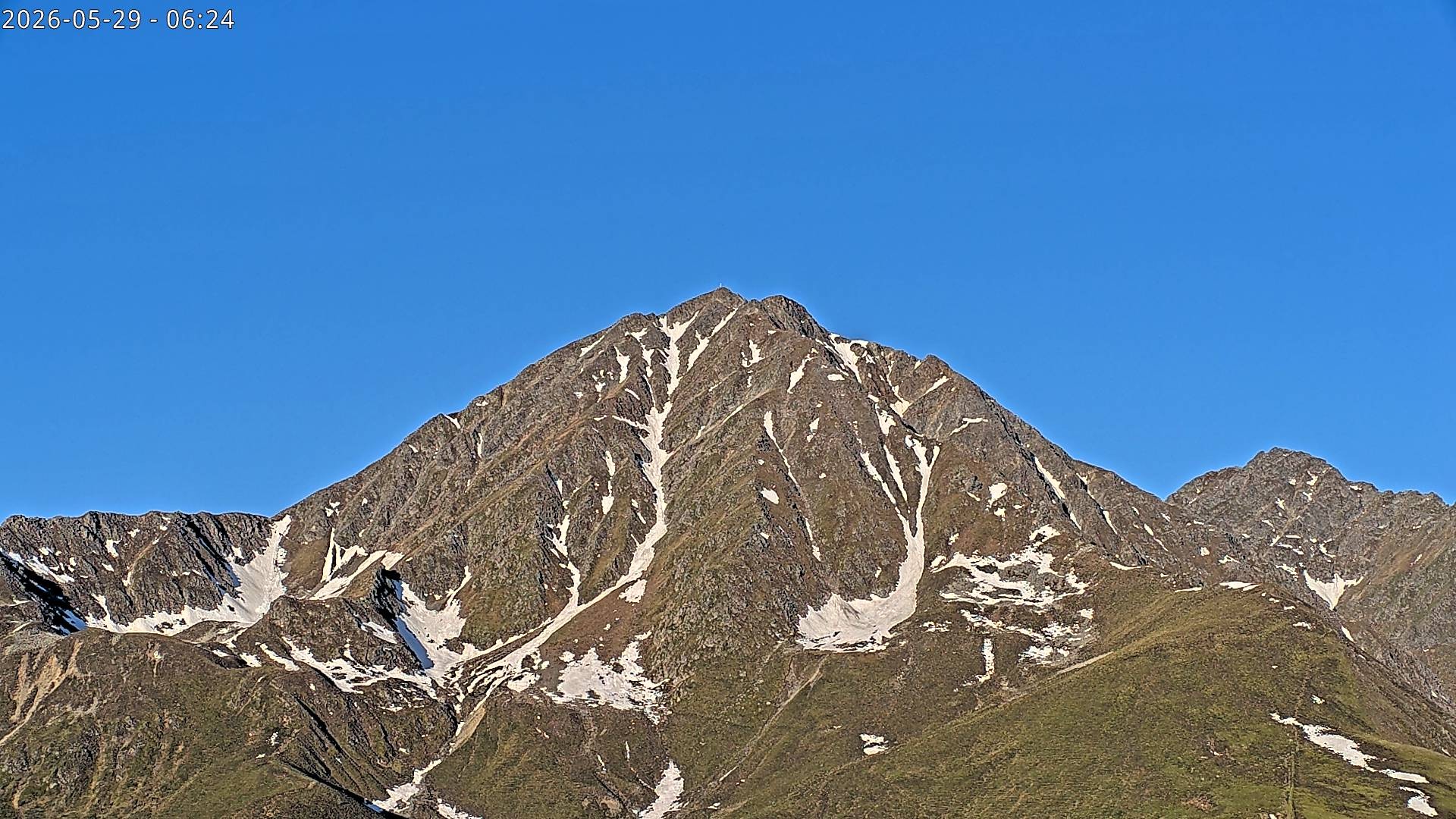 Archiv Foto Webcam Sicht auf Rosskogel in Oberperfuss, Tirol