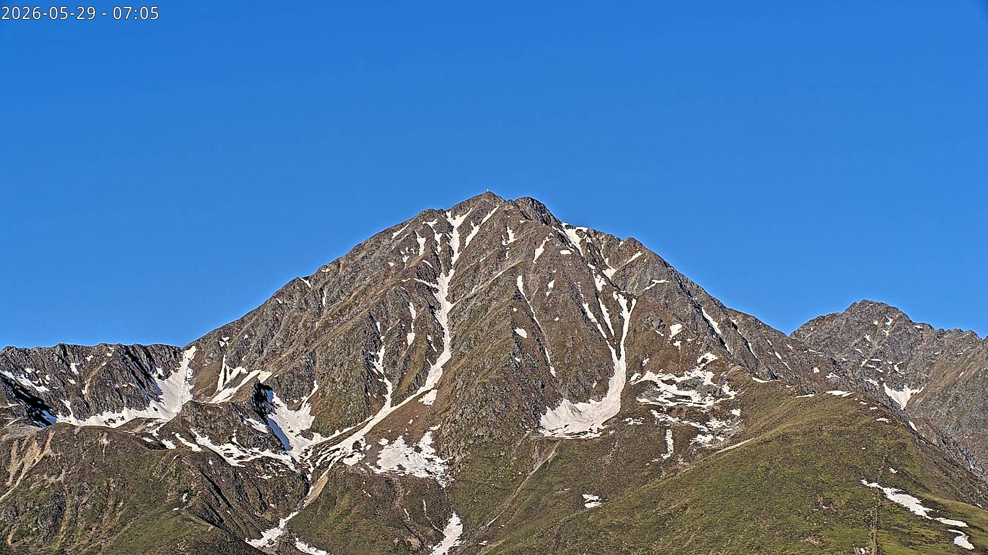 Archiv Foto Webcam Sicht auf Rosskogel in Oberperfuss, Tirol