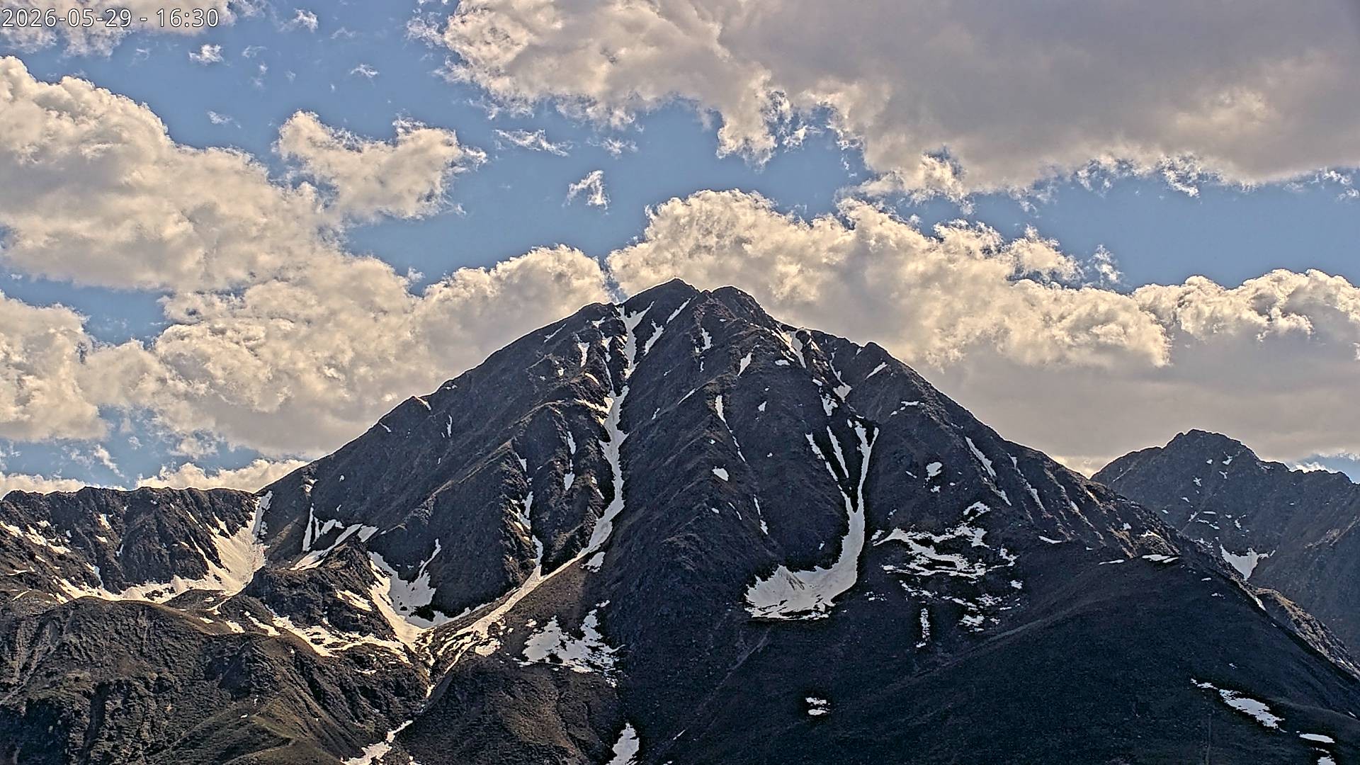 Archiv Foto Webcam Sicht auf Rosskogel in Oberperfuss, Tirol