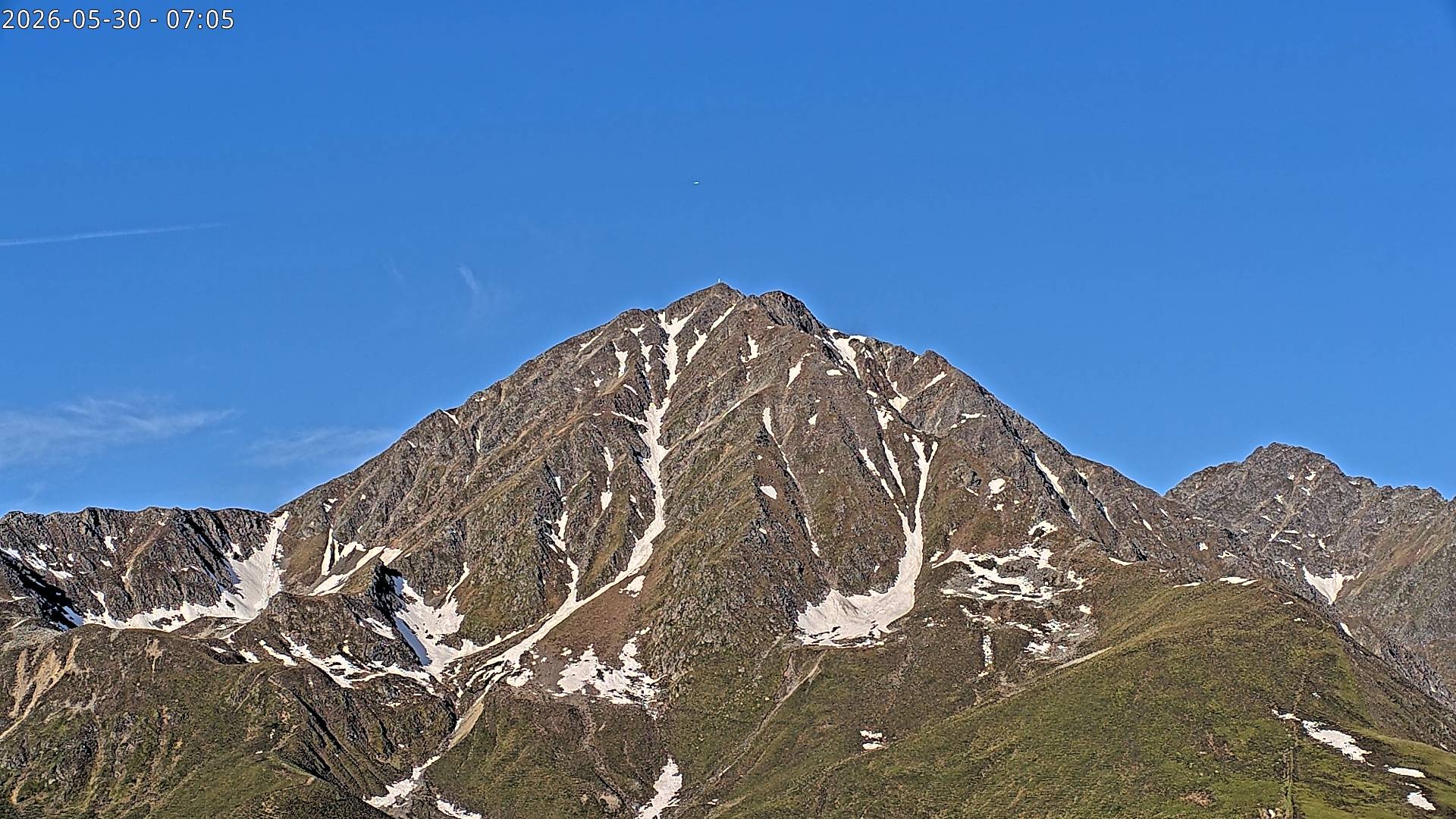 Archiv Foto Webcam Sicht auf Rosskogel in Oberperfuss, Tirol