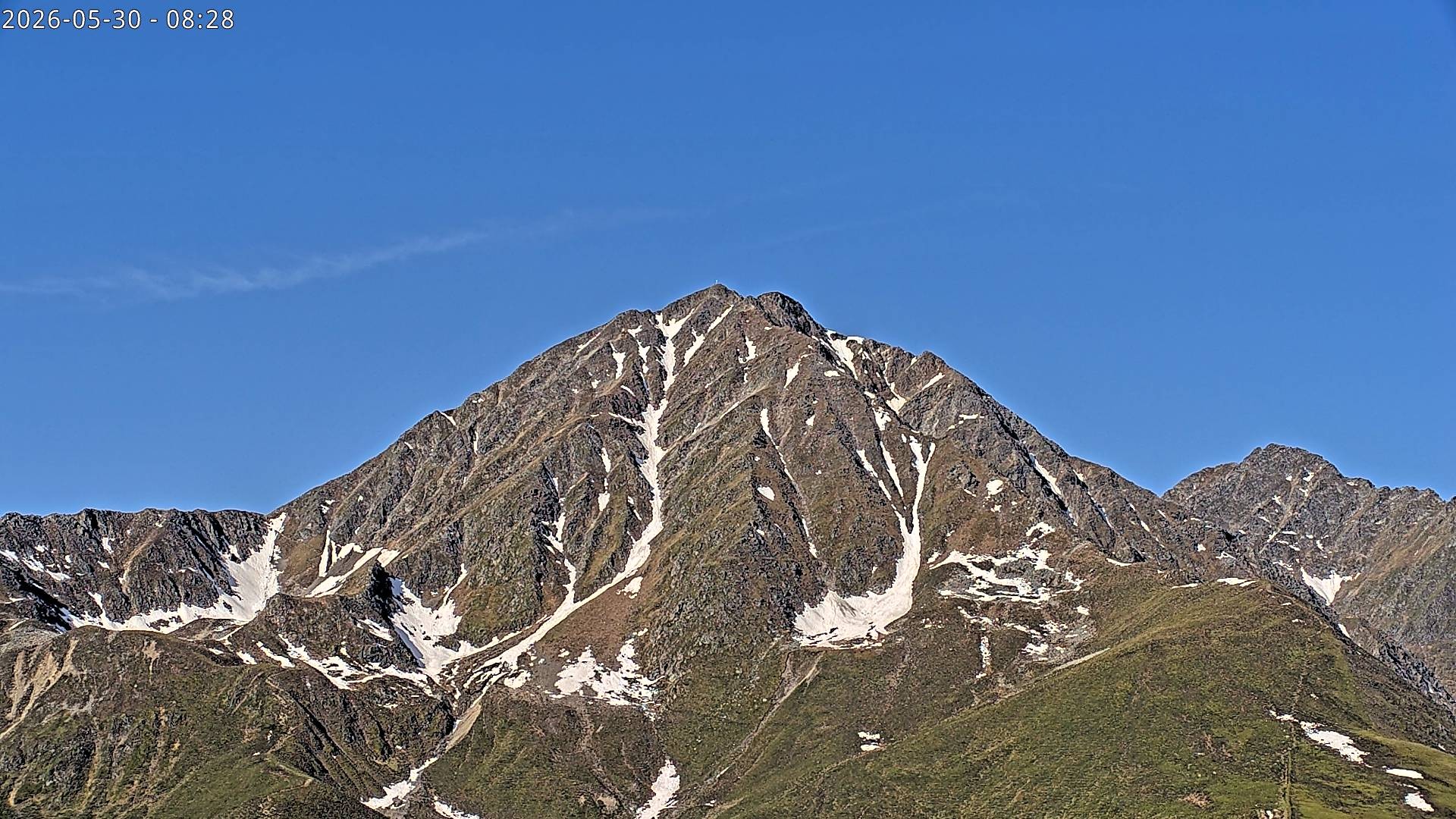Archiv Foto Webcam Sicht auf Rosskogel in Oberperfuss, Tirol