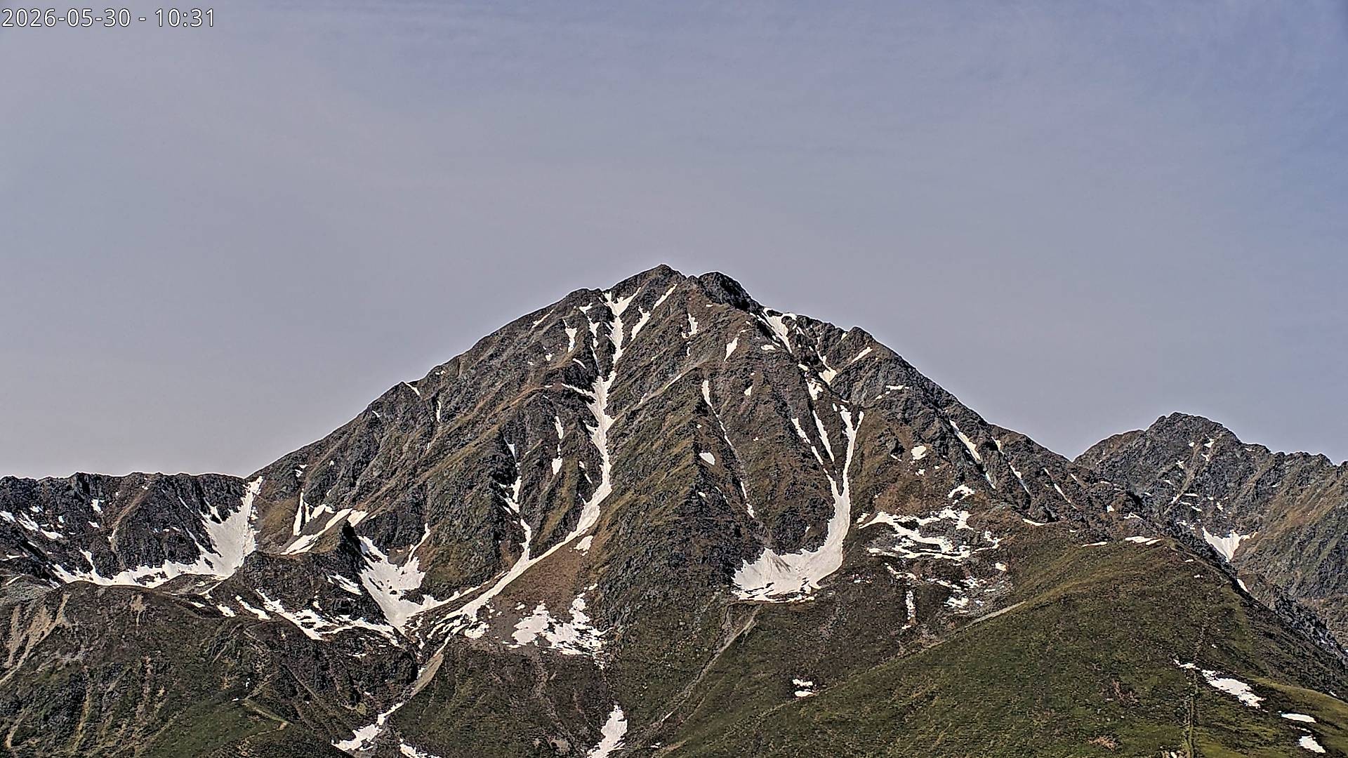 Archiv Foto Webcam Sicht auf Rosskogel in Oberperfuss, Tirol