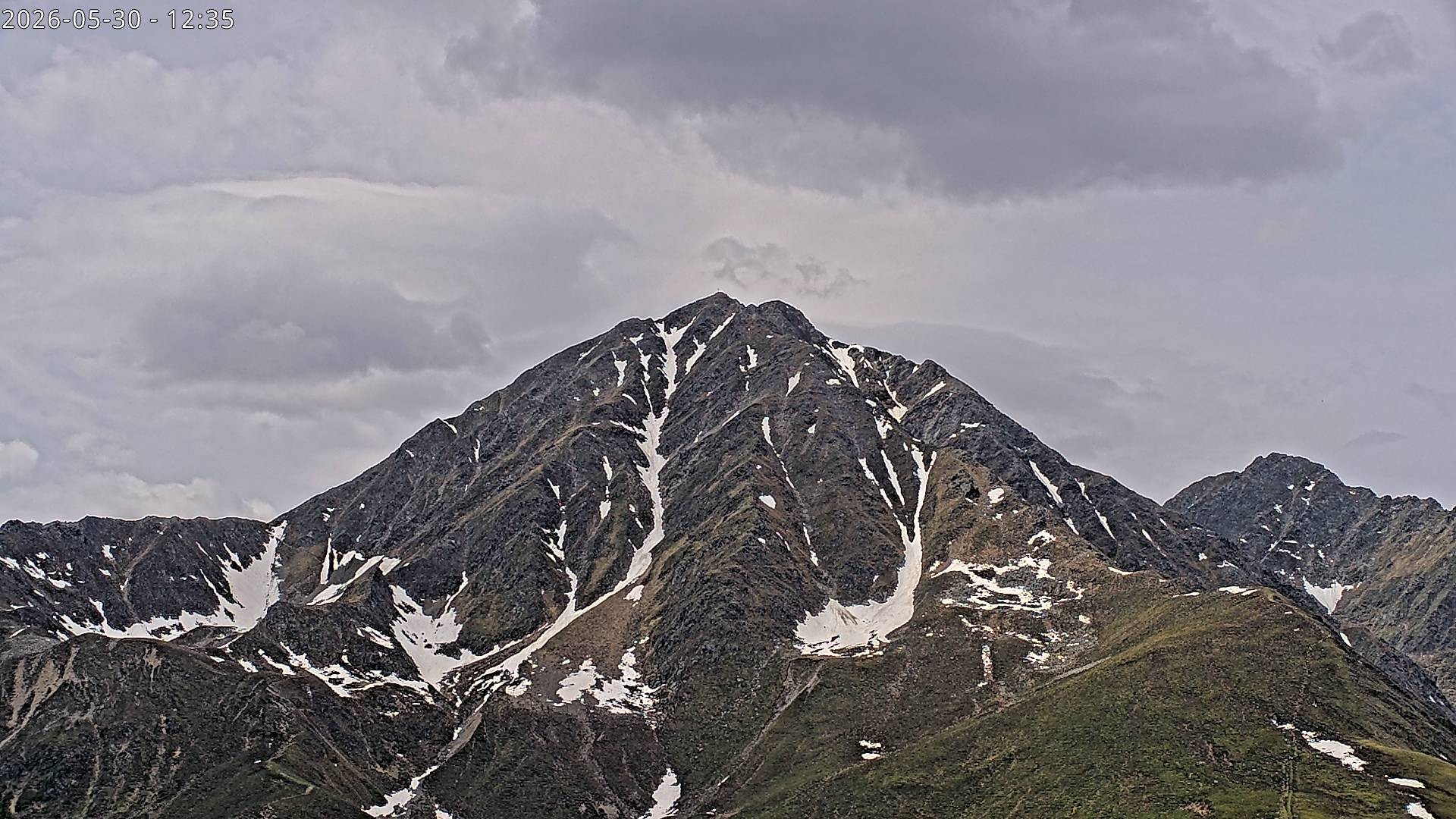 Archiv Foto Webcam Sicht auf Rosskogel in Oberperfuss, Tirol