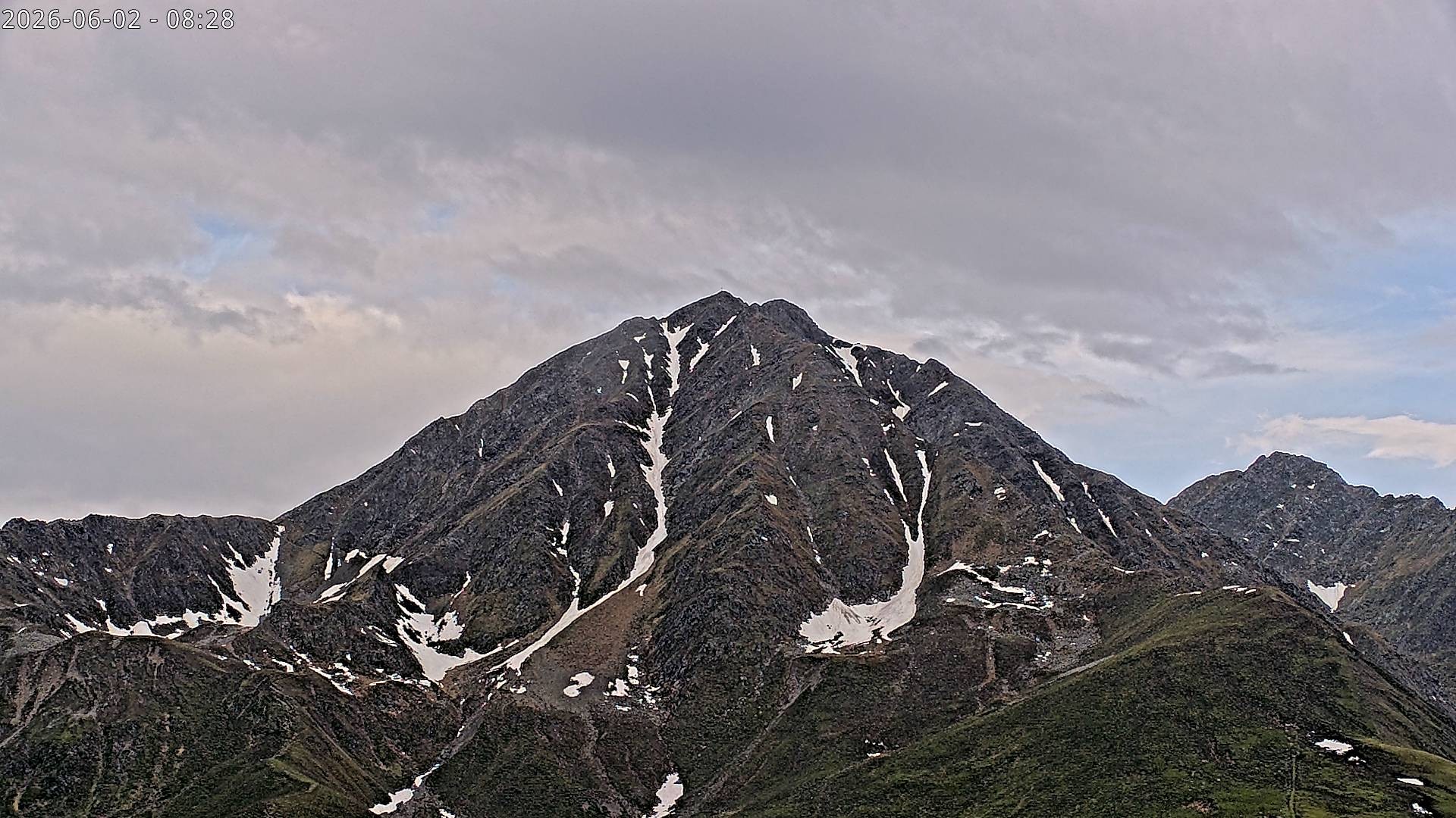 Archiv Foto Webcam Sicht auf Rosskogel in Oberperfuss, Tirol