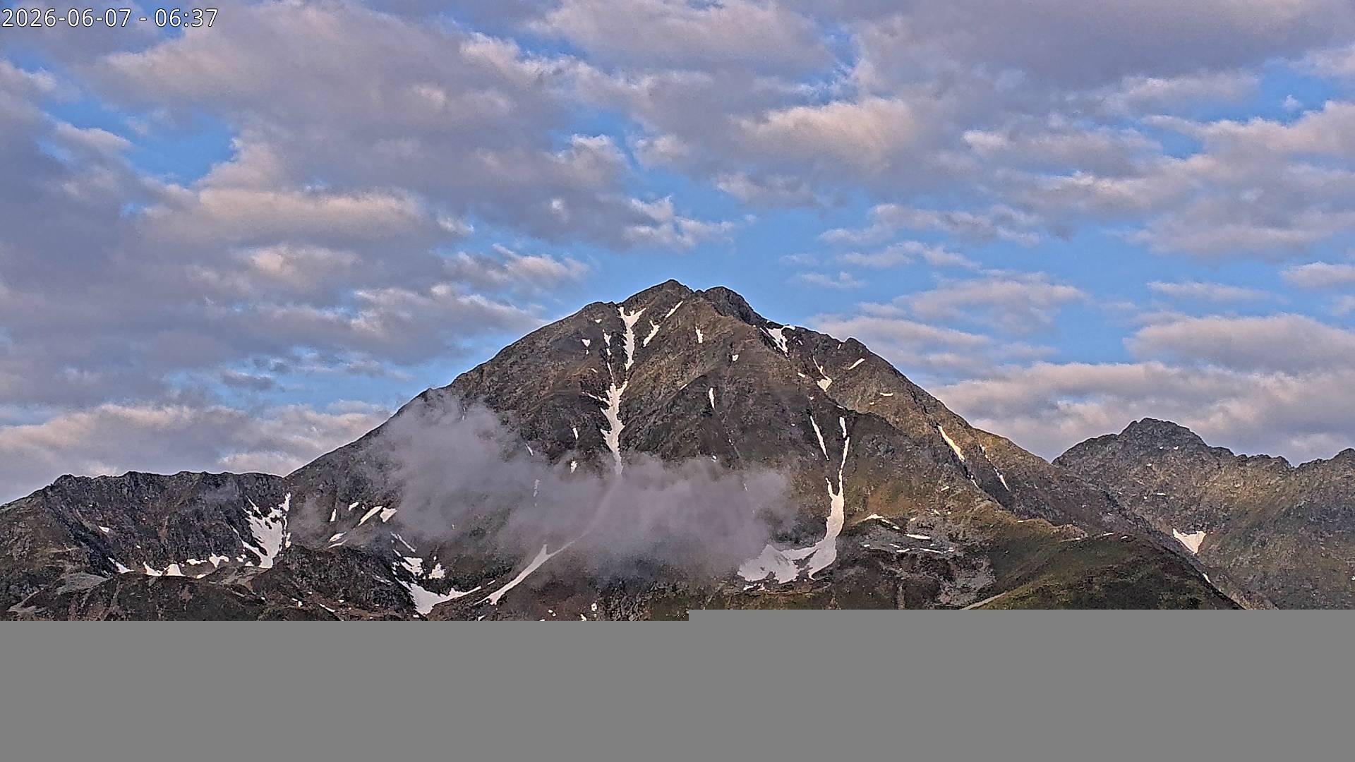 Archiv Foto Webcam Sicht auf Rosskogel in Oberperfuss, Tirol