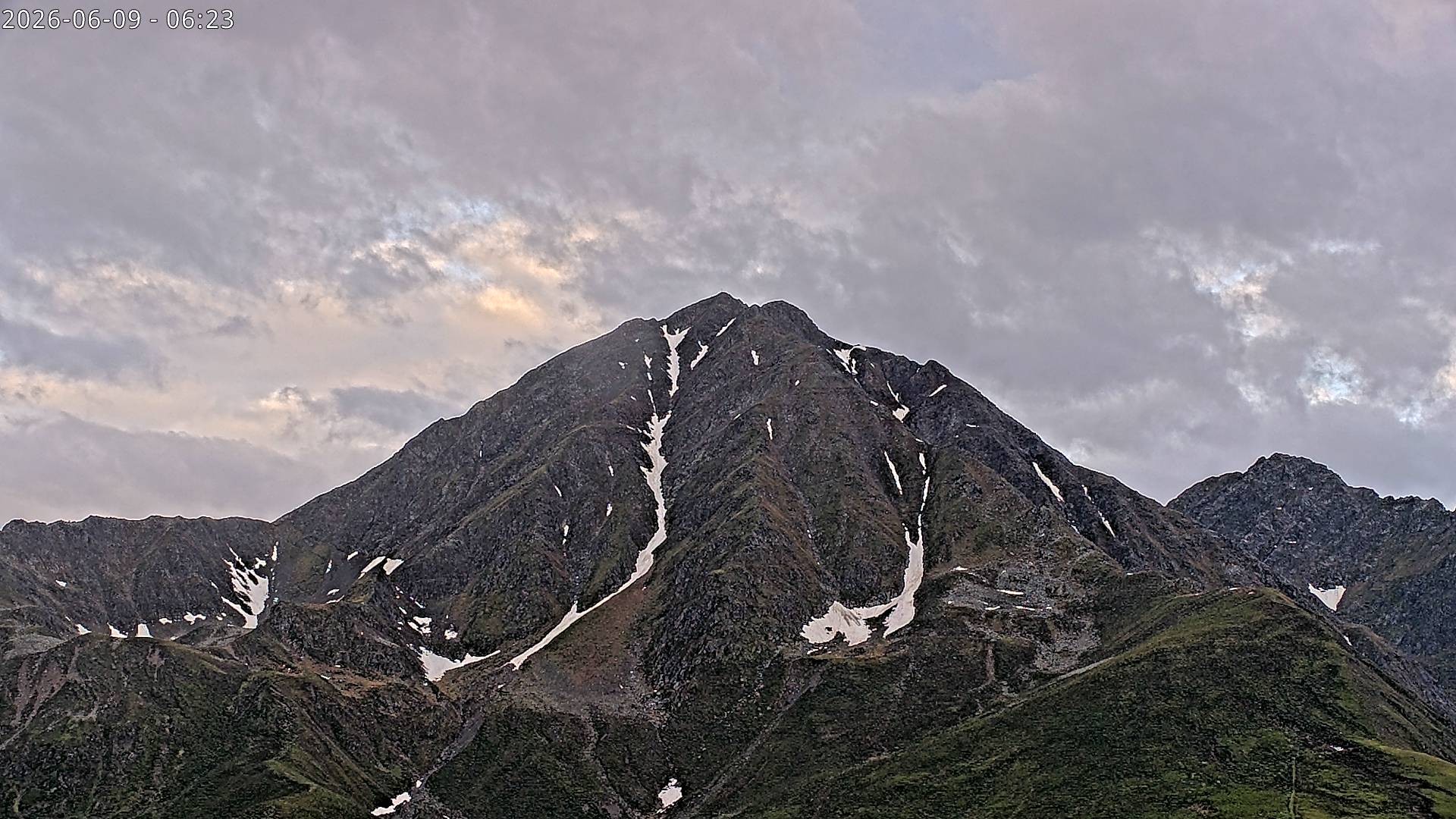 Archiv Foto Webcam Sicht auf Rosskogel in Oberperfuss, Tirol