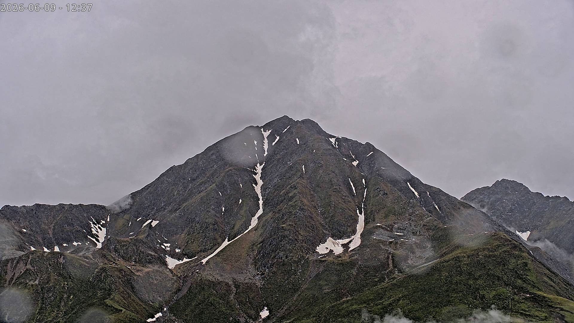 Archiv Foto Webcam Sicht auf Rosskogel in Oberperfuss, Tirol