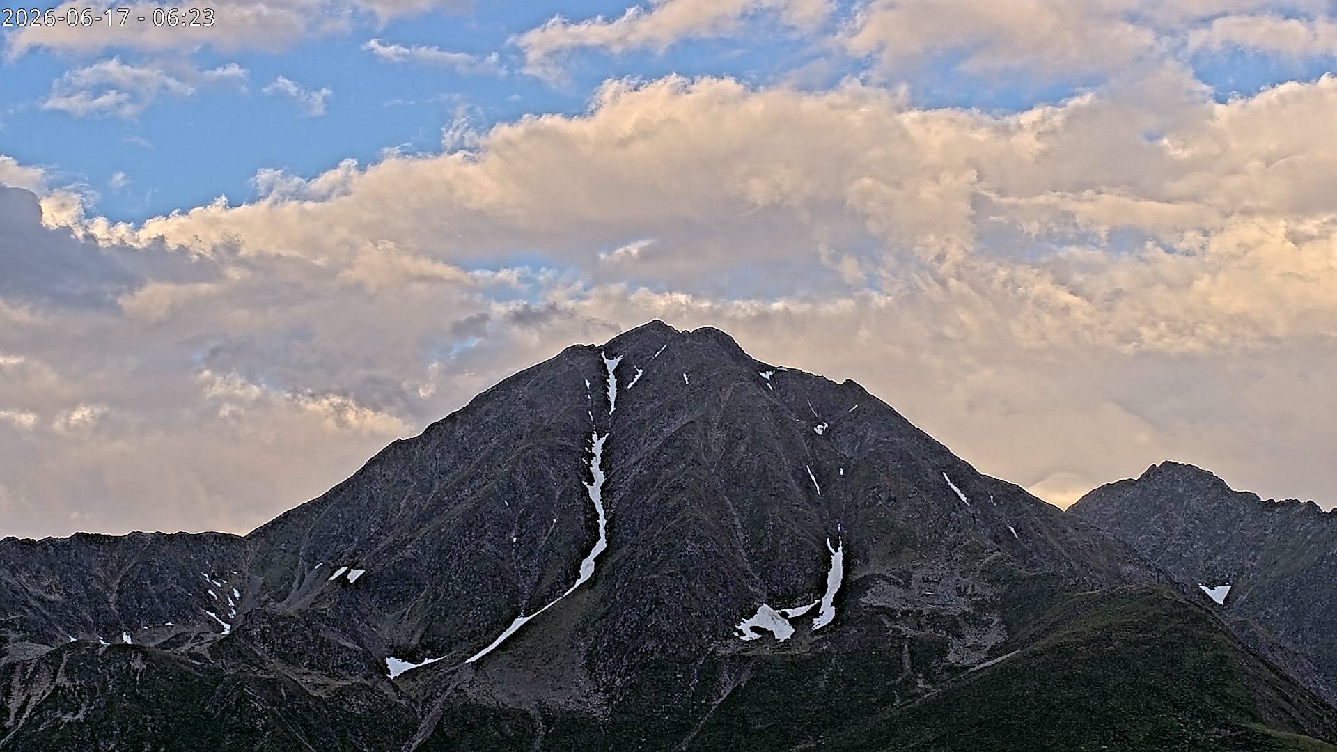 Archiv Foto Webcam Sicht auf Rosskogel in Oberperfuss, Tirol