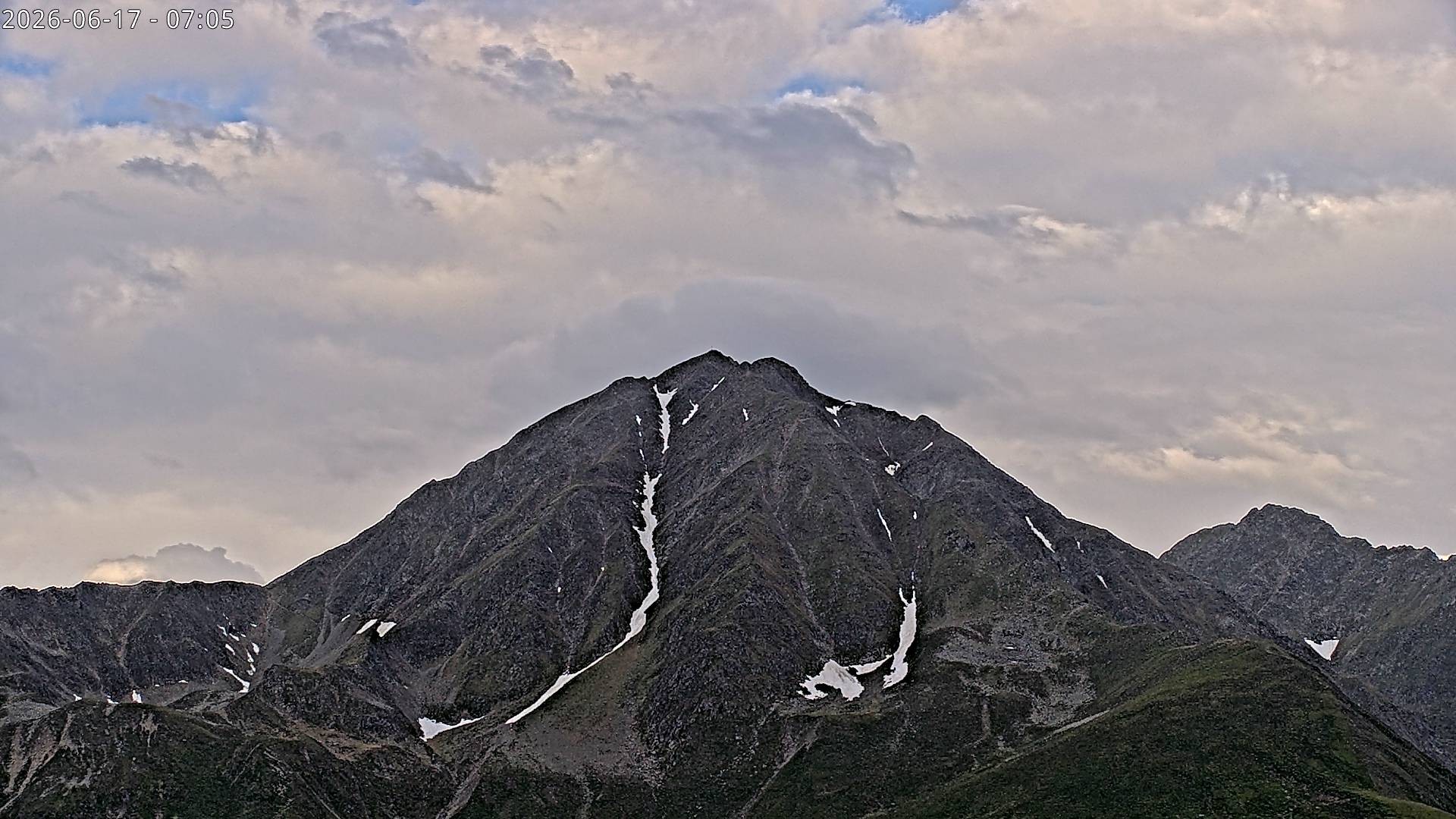Archiv Foto Webcam Sicht auf Rosskogel in Oberperfuss, Tirol