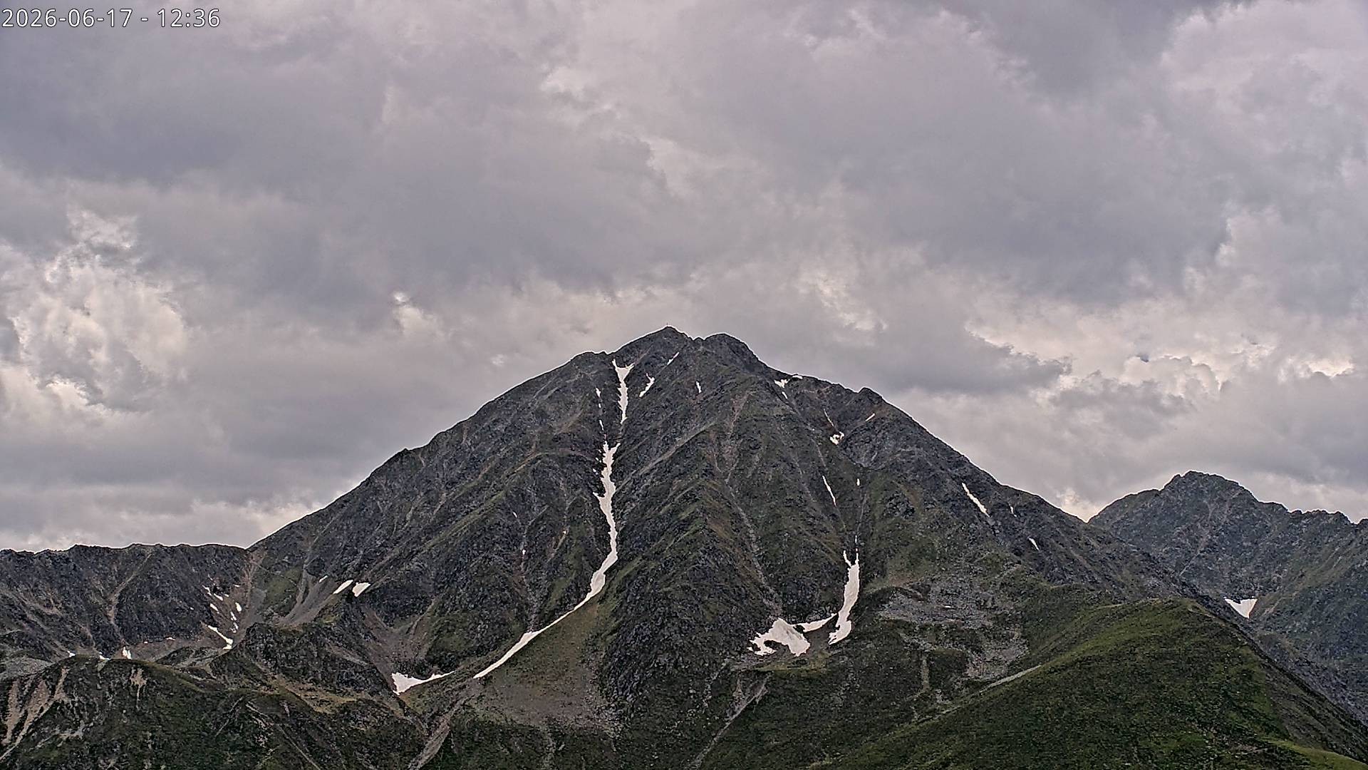Archiv Foto Webcam Sicht auf Rosskogel in Oberperfuss, Tirol