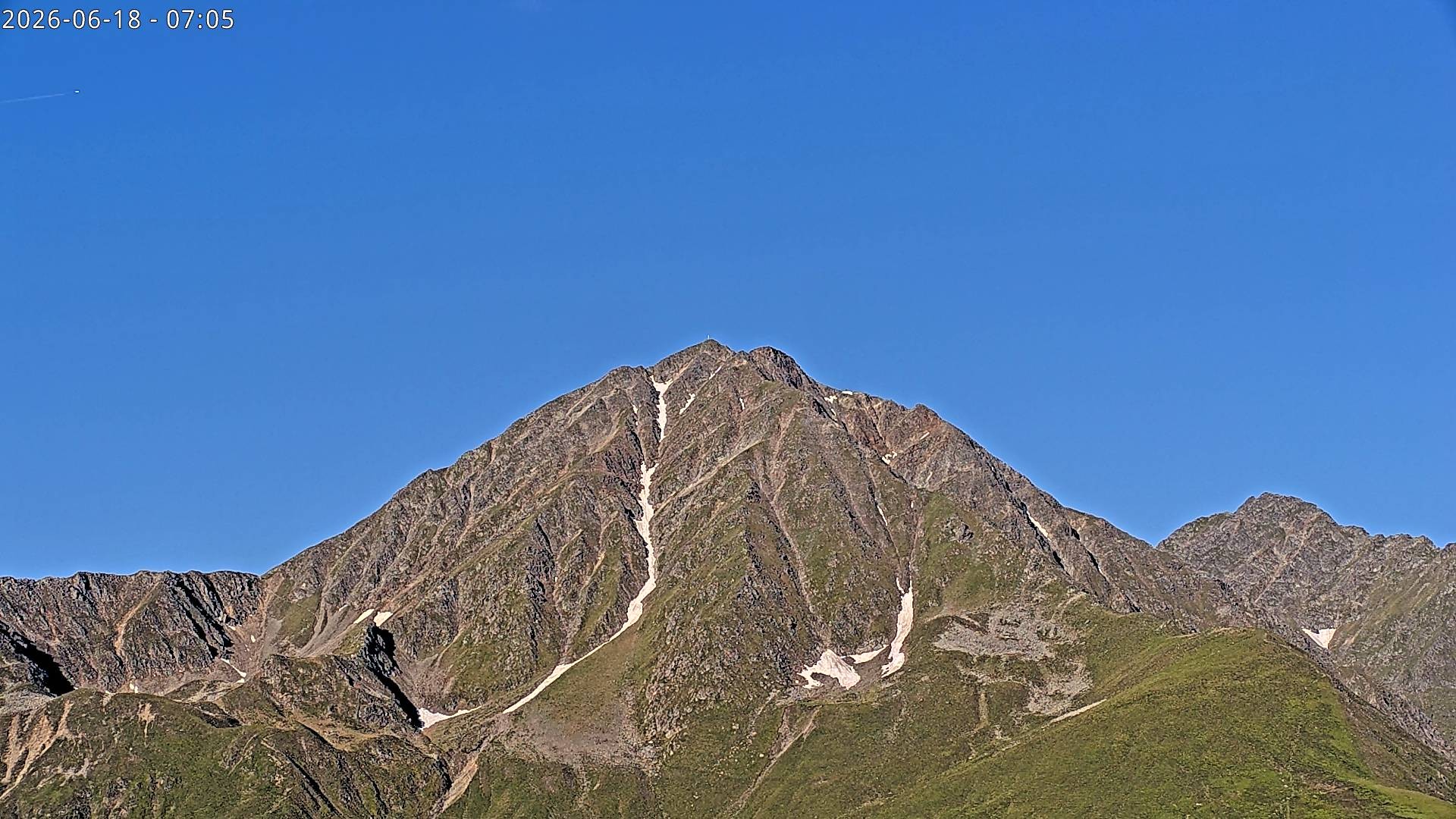 Archiv Foto Webcam Sicht auf Rosskogel in Oberperfuss, Tirol