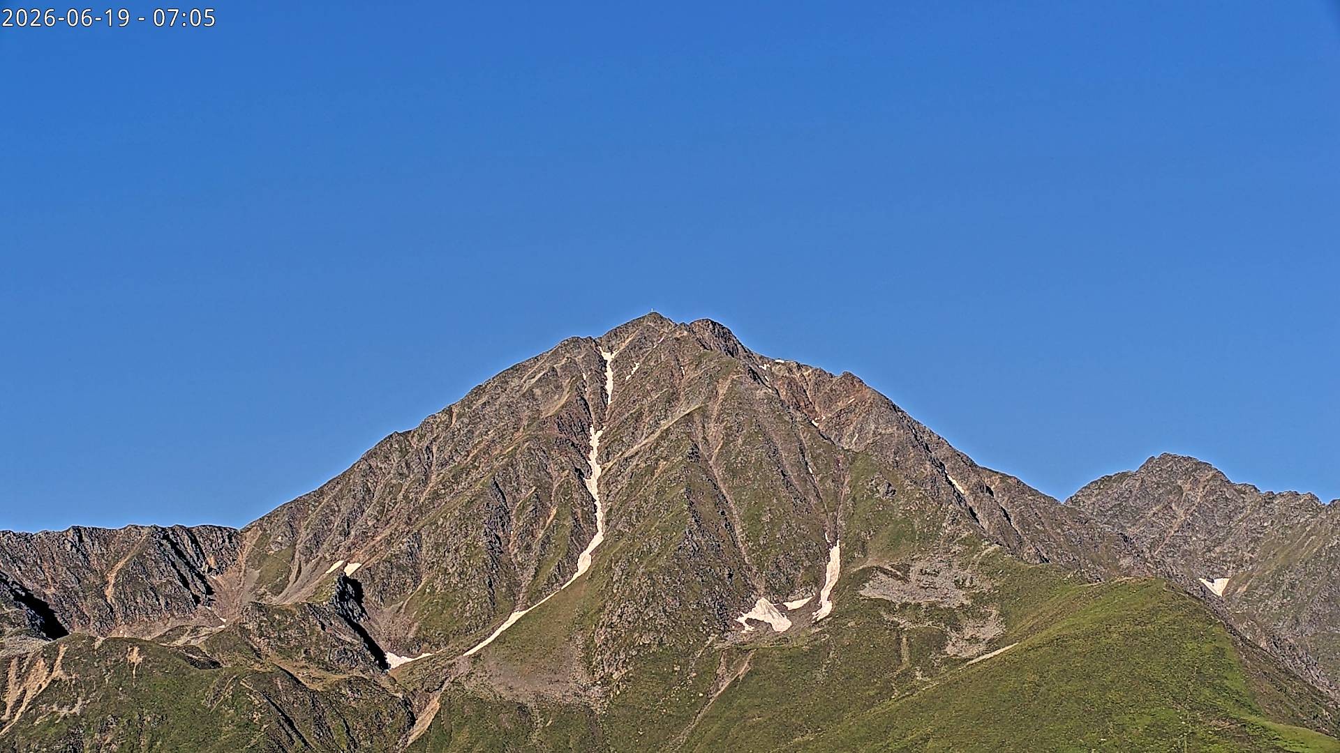 Archiv Foto Webcam Sicht auf Rosskogel in Oberperfuss, Tirol