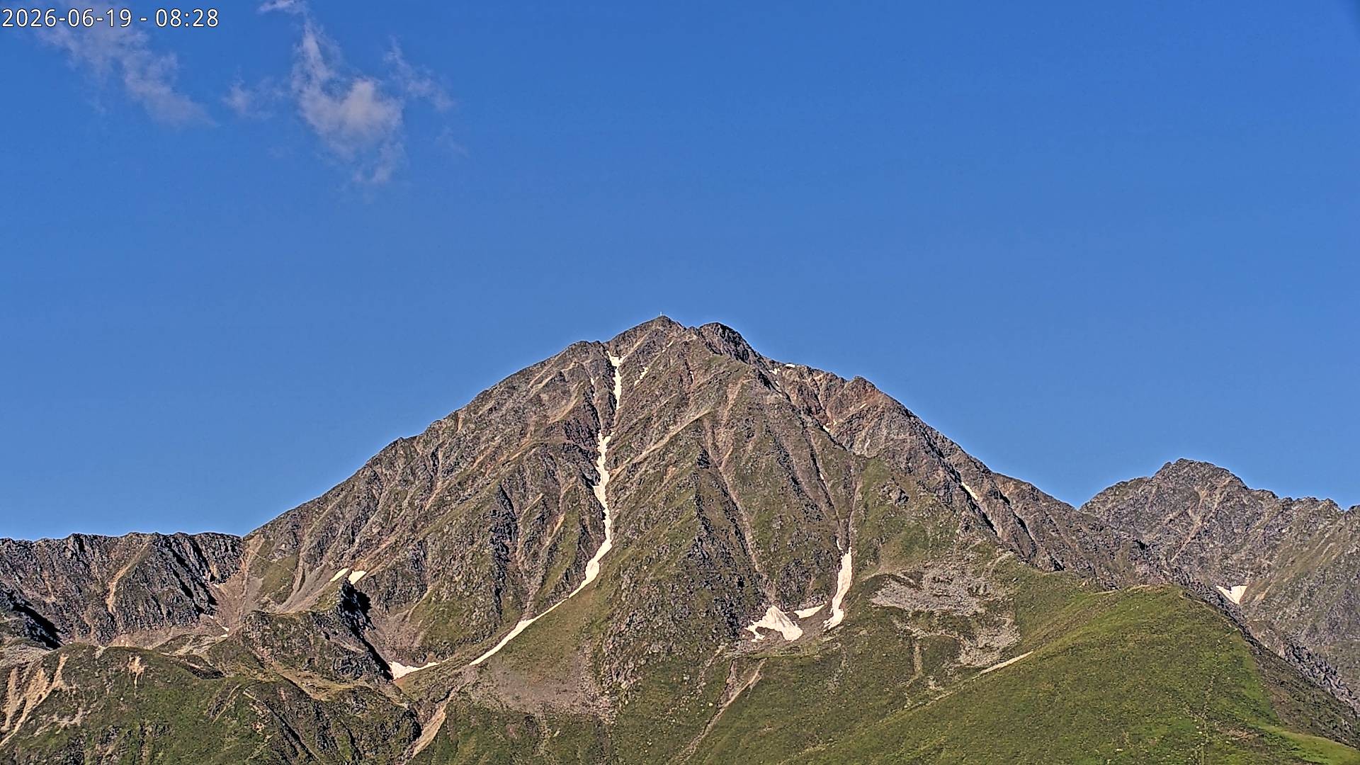 Archiv Foto Webcam Sicht auf Rosskogel in Oberperfuss, Tirol