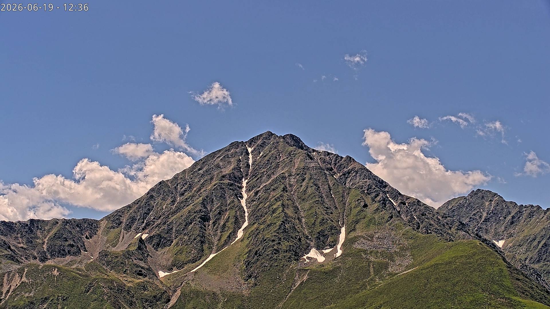 Archiv Foto Webcam Sicht auf Rosskogel in Oberperfuss, Tirol