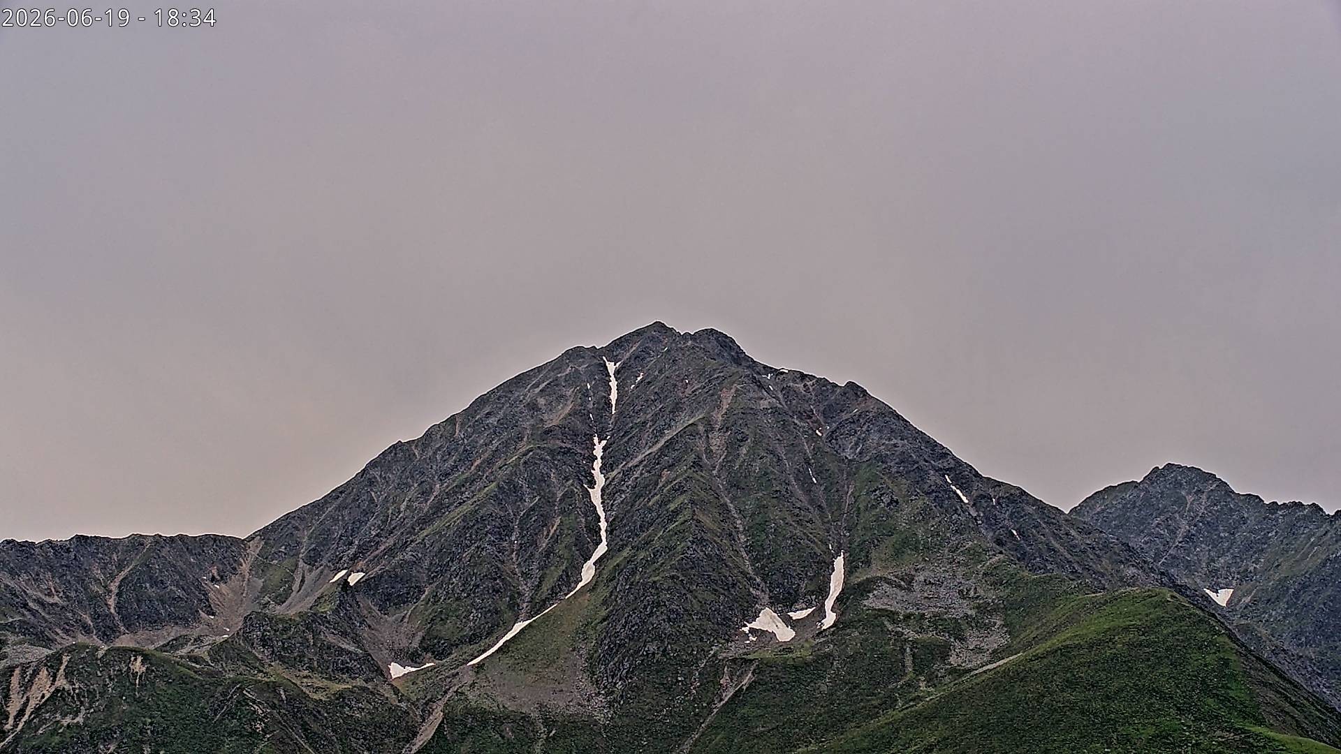 Archiv Foto Webcam Sicht auf Rosskogel in Oberperfuss, Tirol