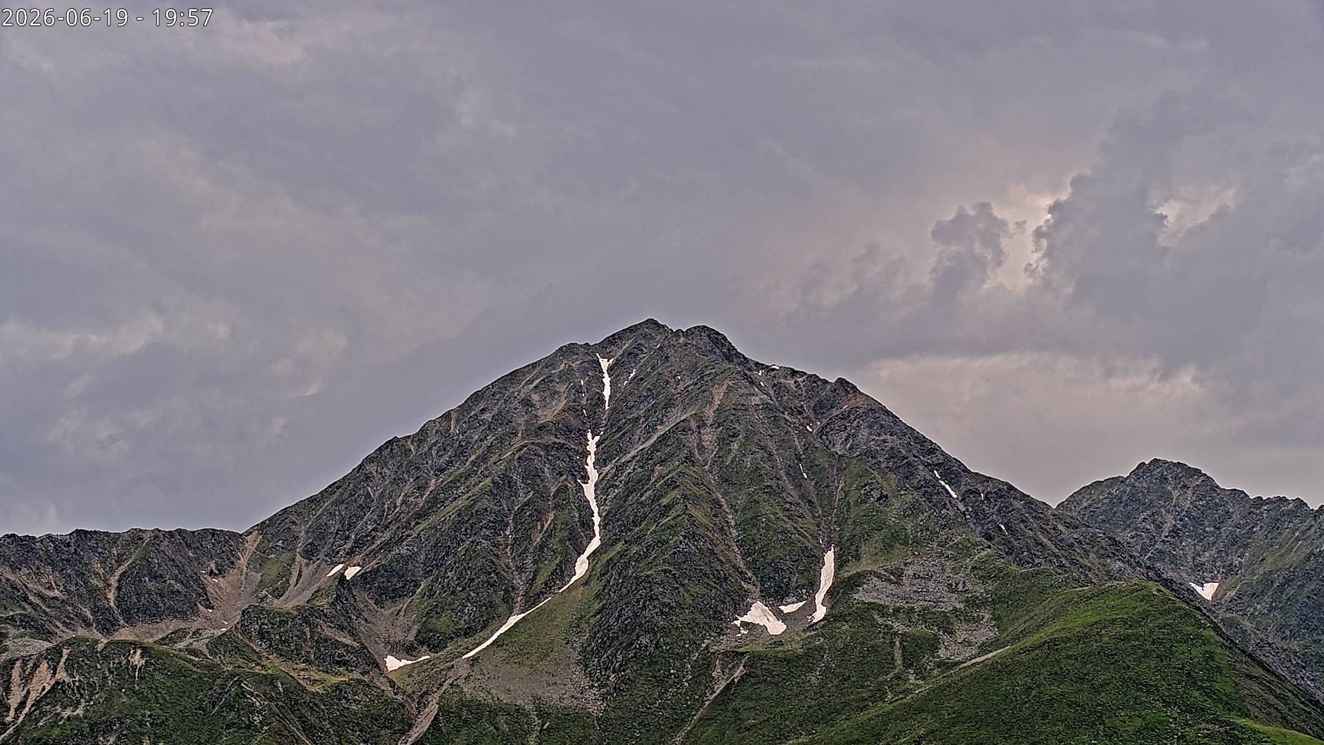 Archiv Foto Webcam Sicht auf Rosskogel in Oberperfuss, Tirol