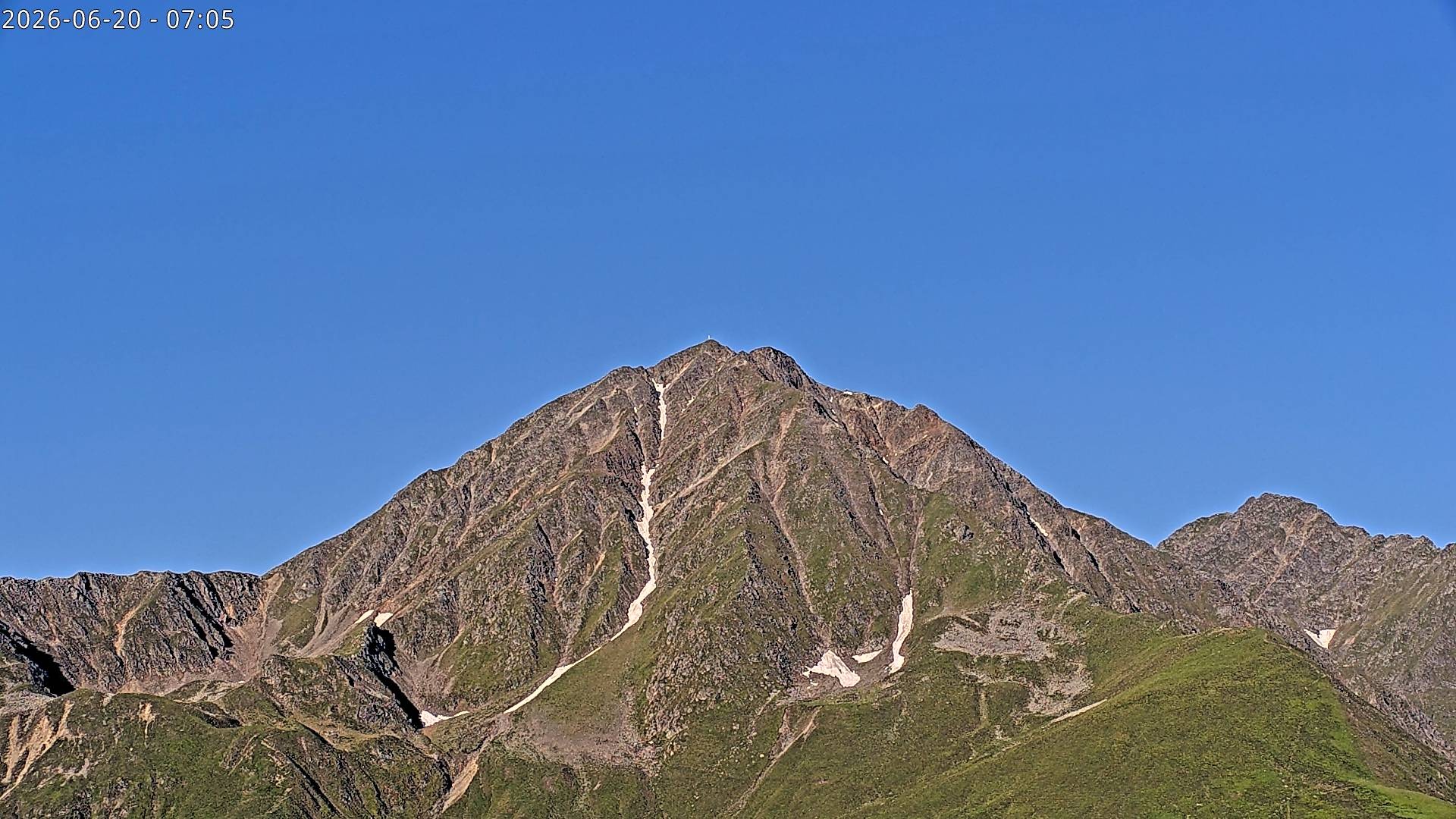 Archiv Foto Webcam Sicht auf Rosskogel in Oberperfuss, Tirol